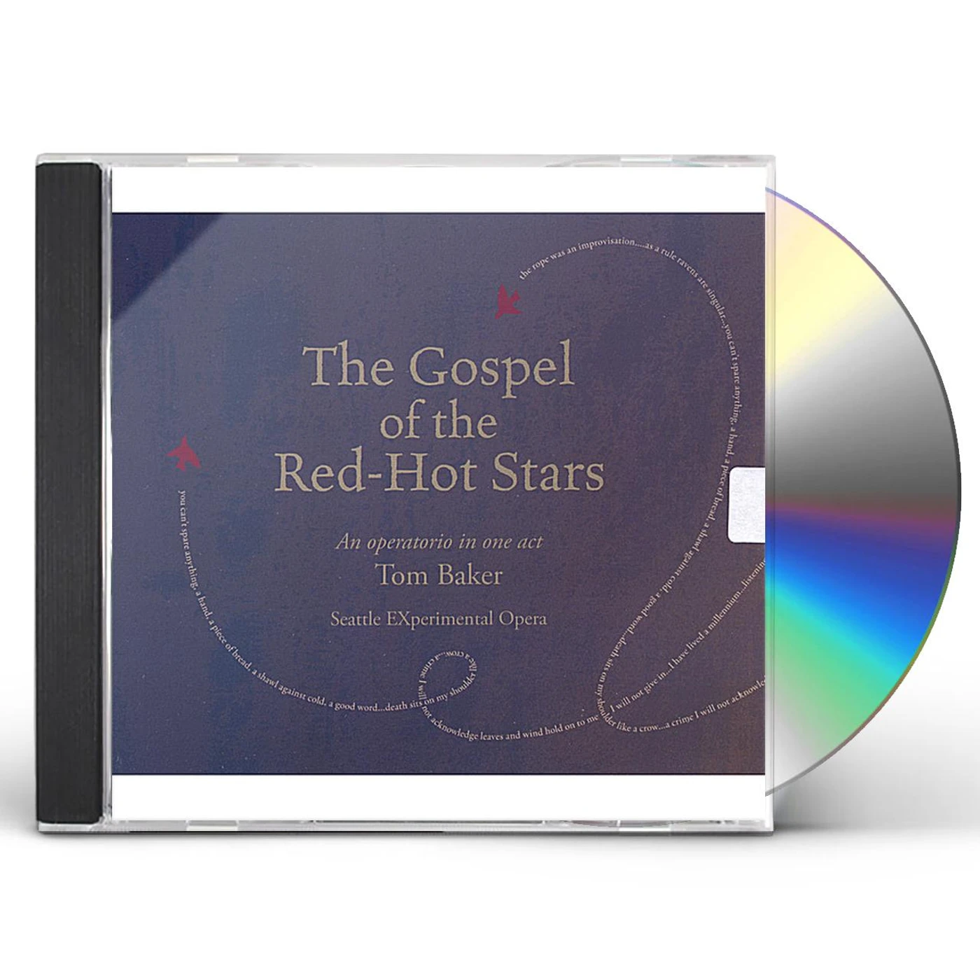 Tom Baker GOSPEL OF THE RED-HOT STARS CD