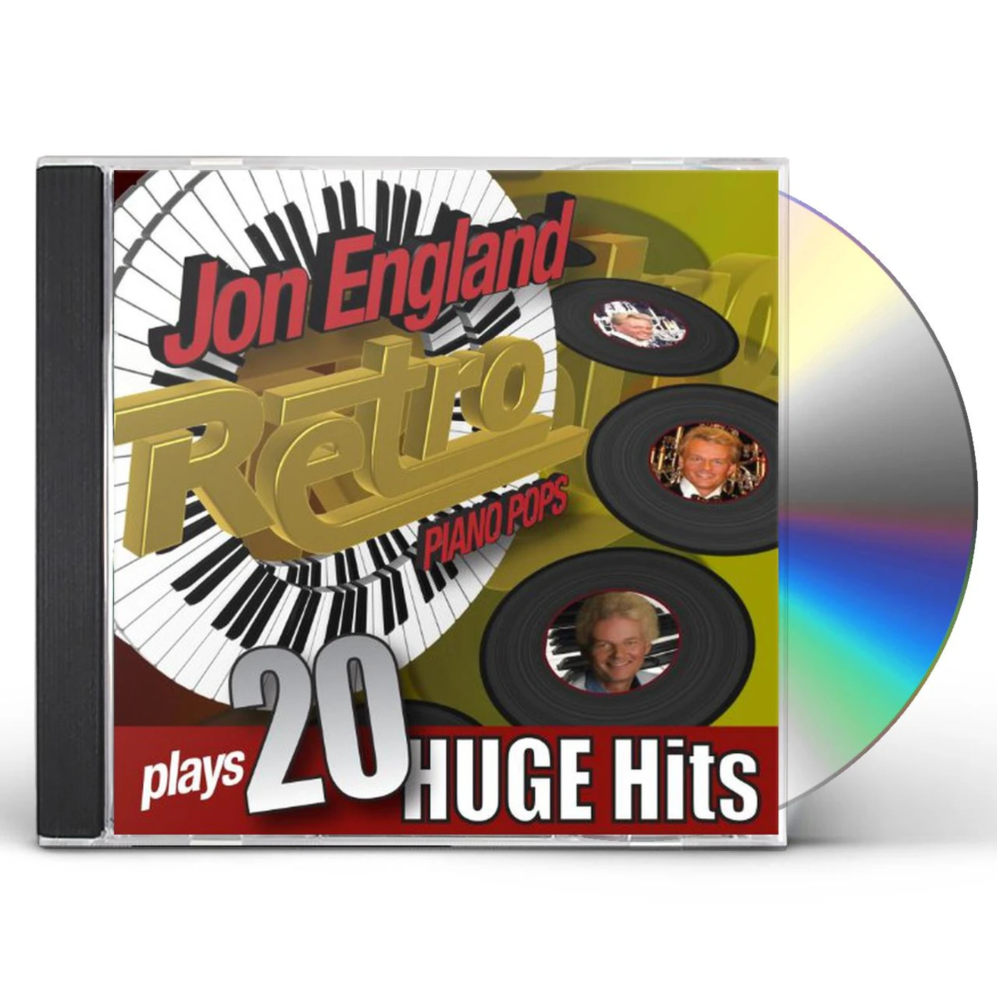 Jon England RETRO PIANO POPS! CD
