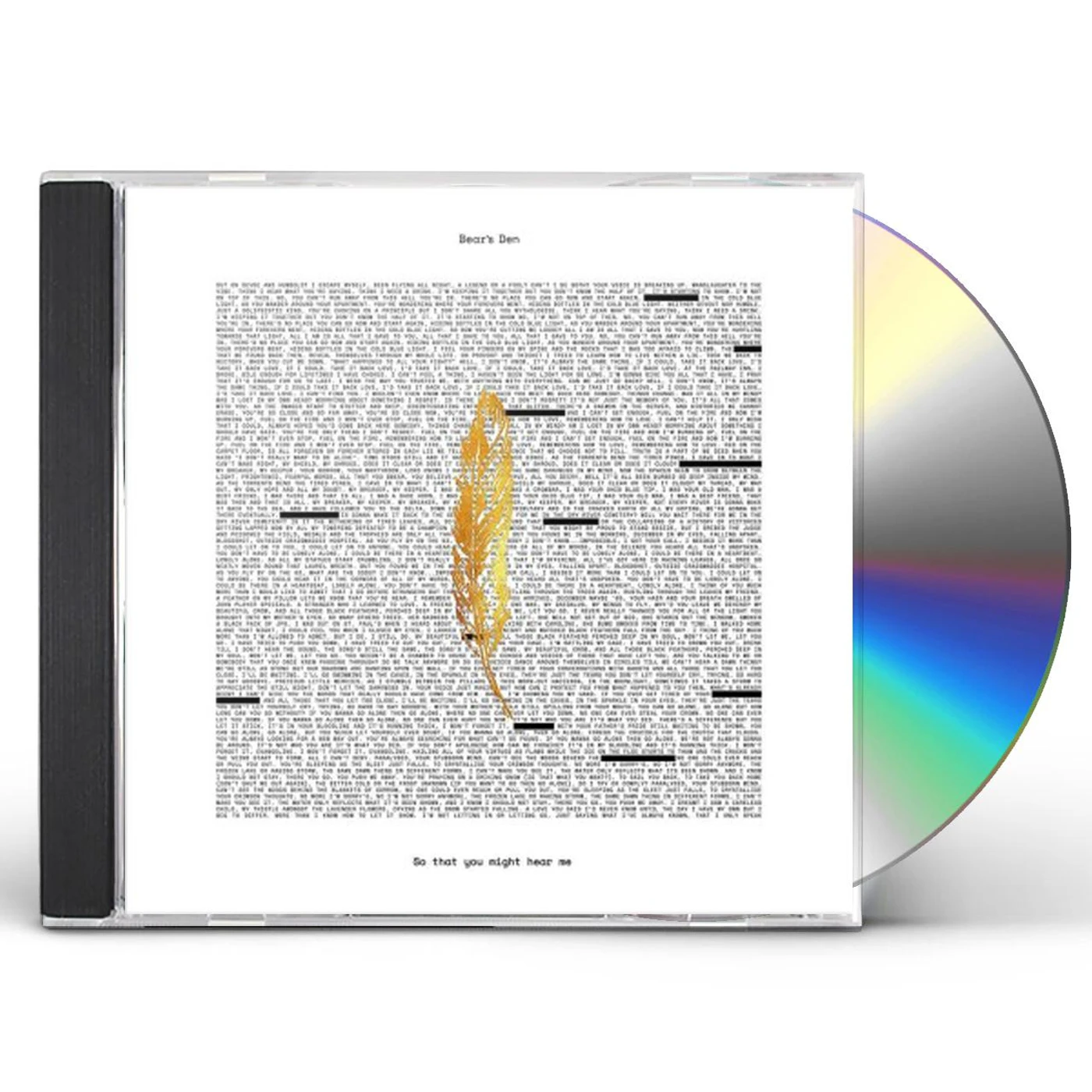 Bear's Den SO THAT YOU MIGHT HEAR ME CD