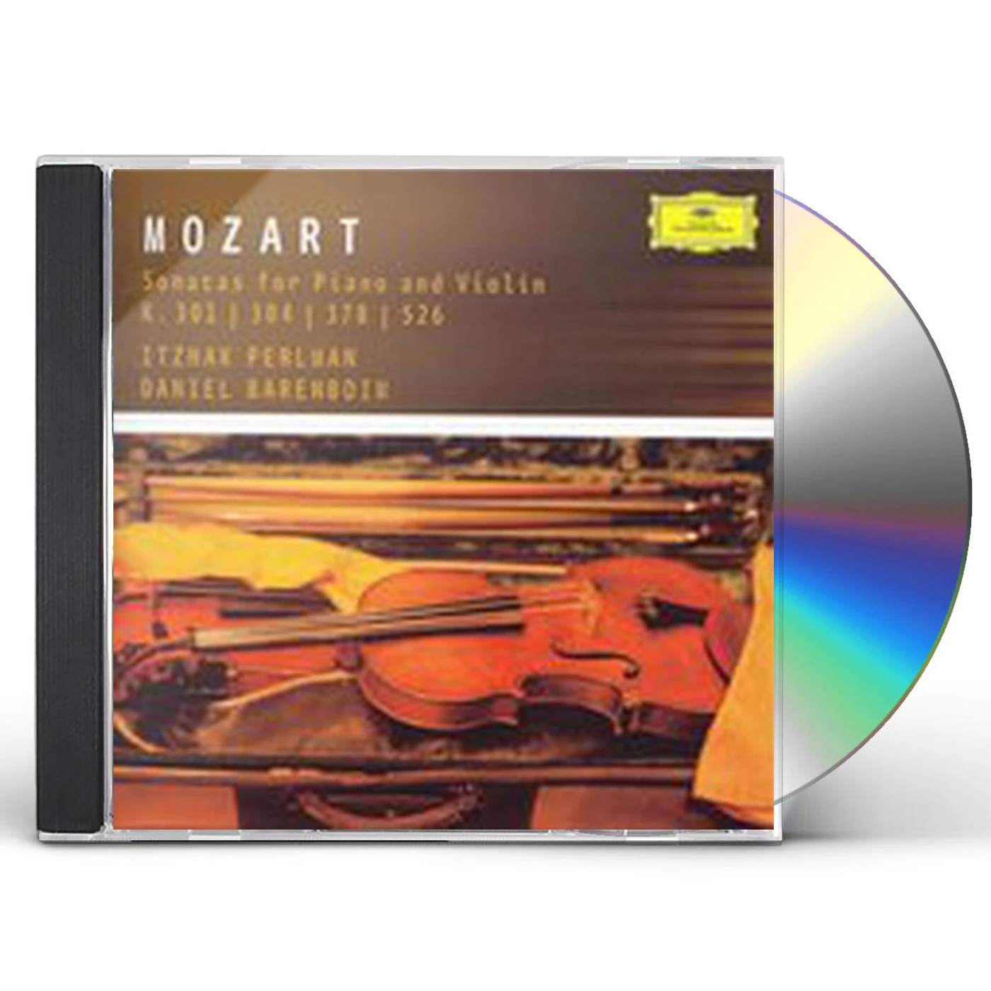 MOZART / PERLMAN / BARENBOIM SONATAS FOR VIOLIN & PIANO: MOZART COLLECTION CD