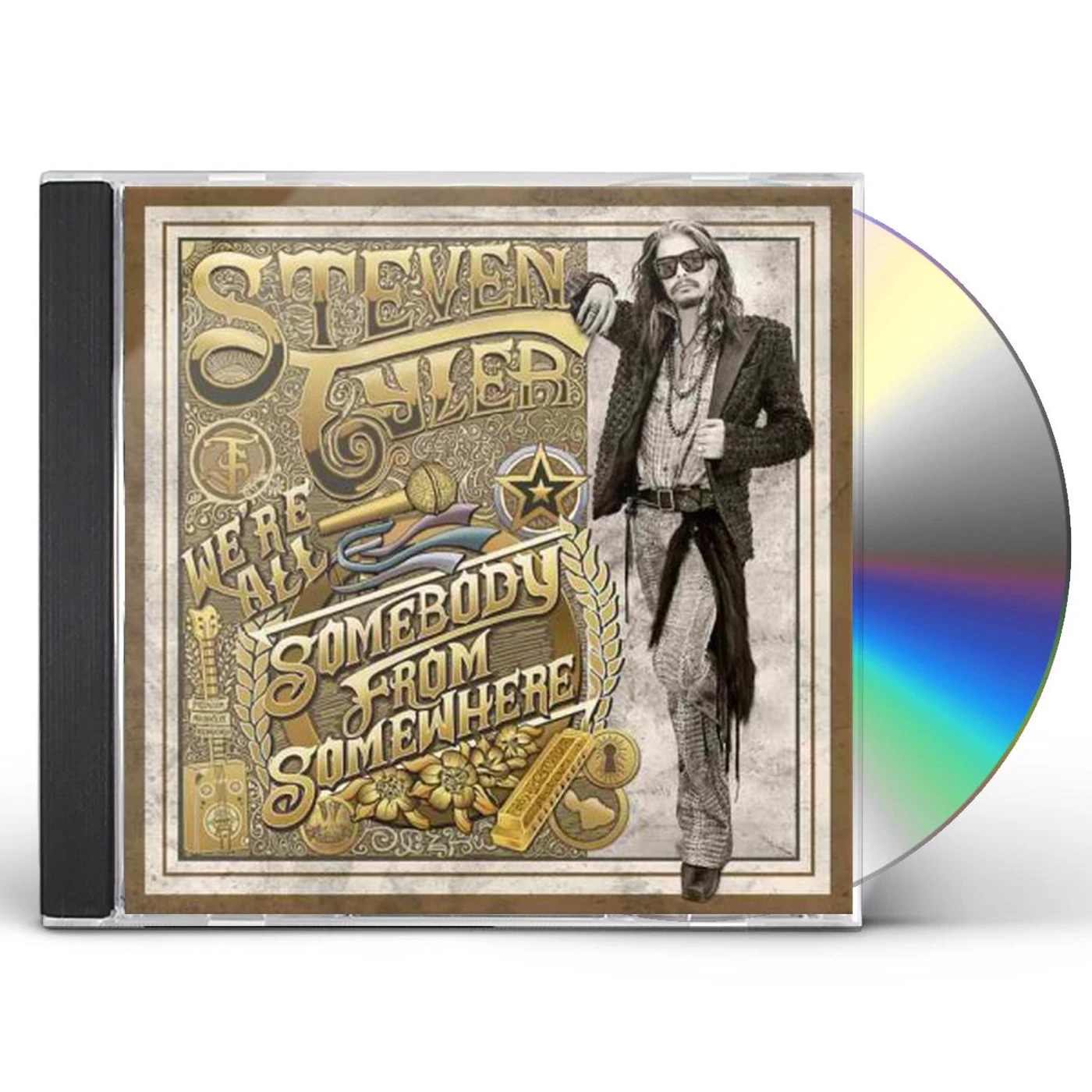 Steven Tyler WE'RE ALL SOMEBODY FROM SOMEWHERE CD