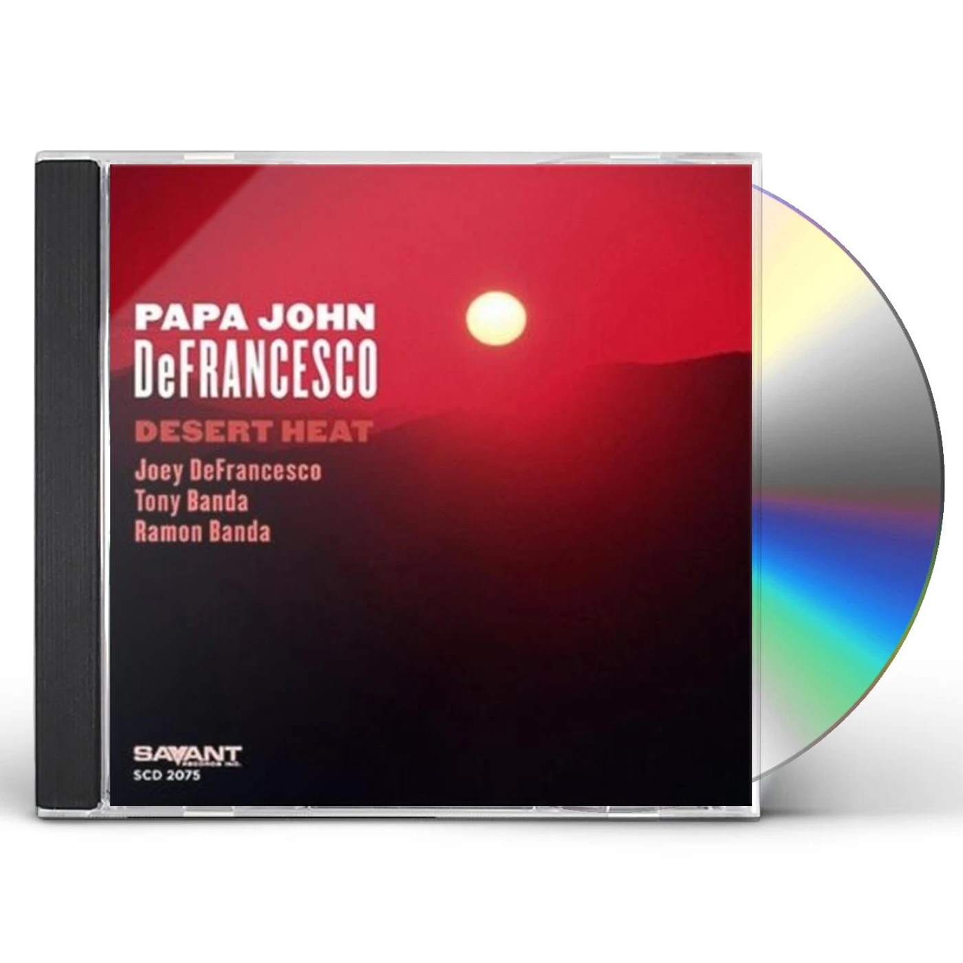 "Papa" John Defrancesco DESERT HEAT CD