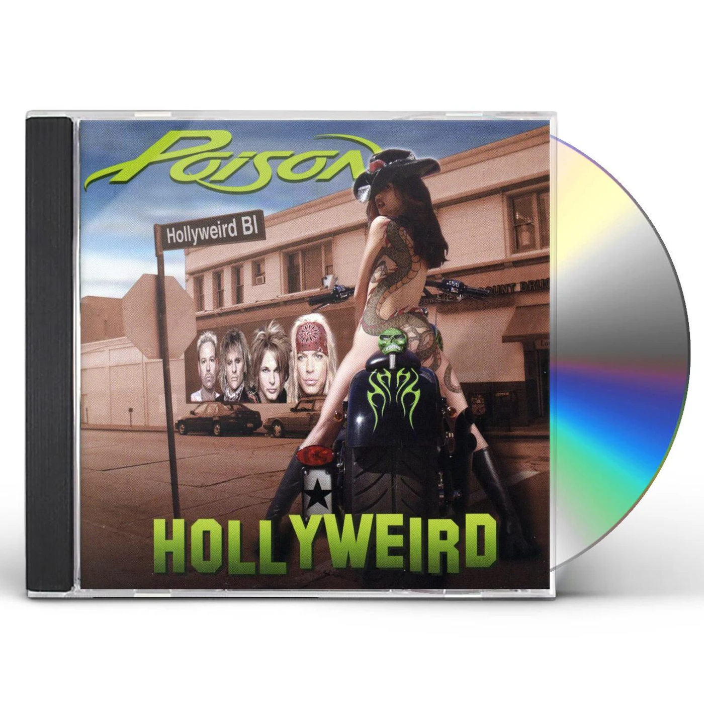 Poison HOLLYWEIRD CD