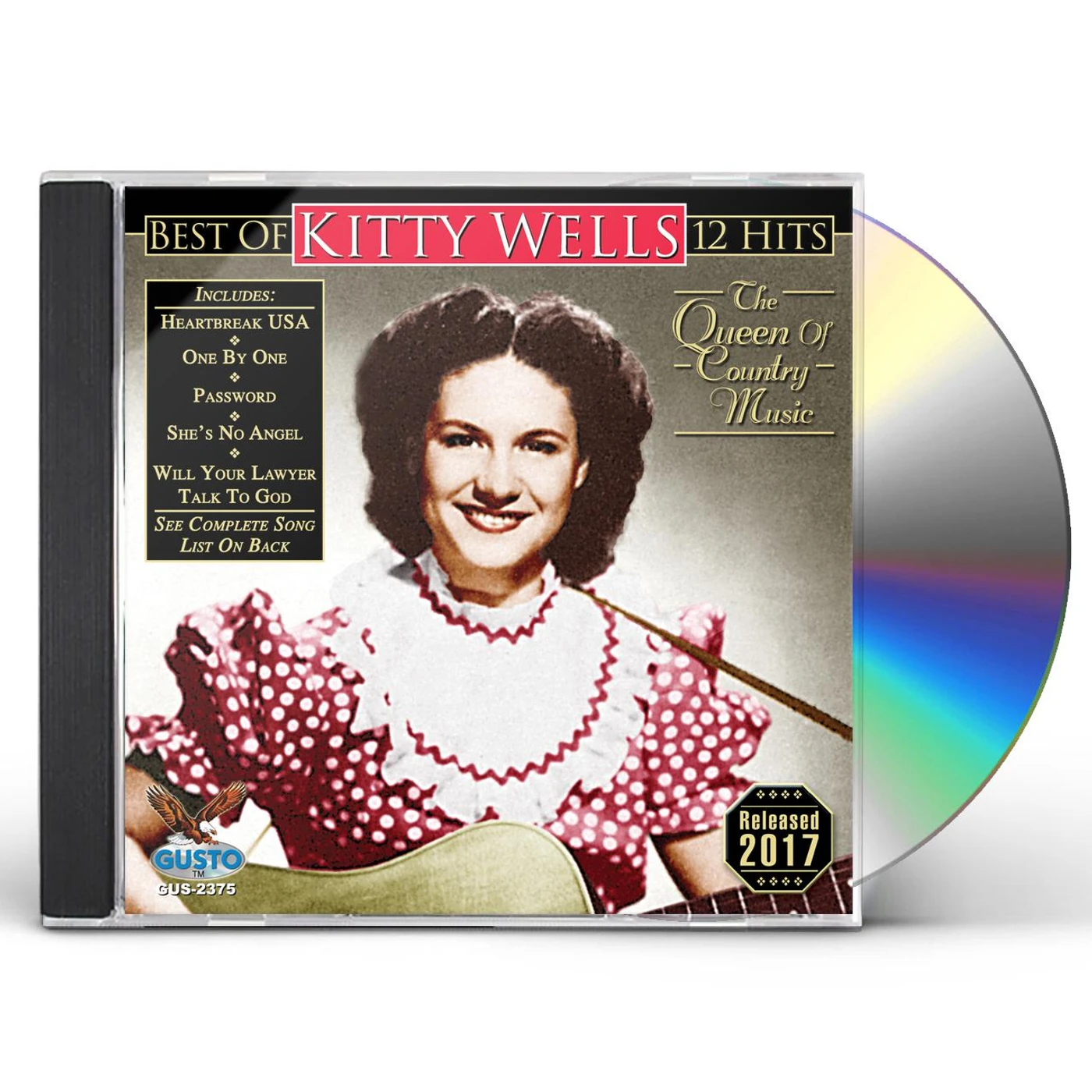 Kitty Wells BEST OF - 12 HITS CD