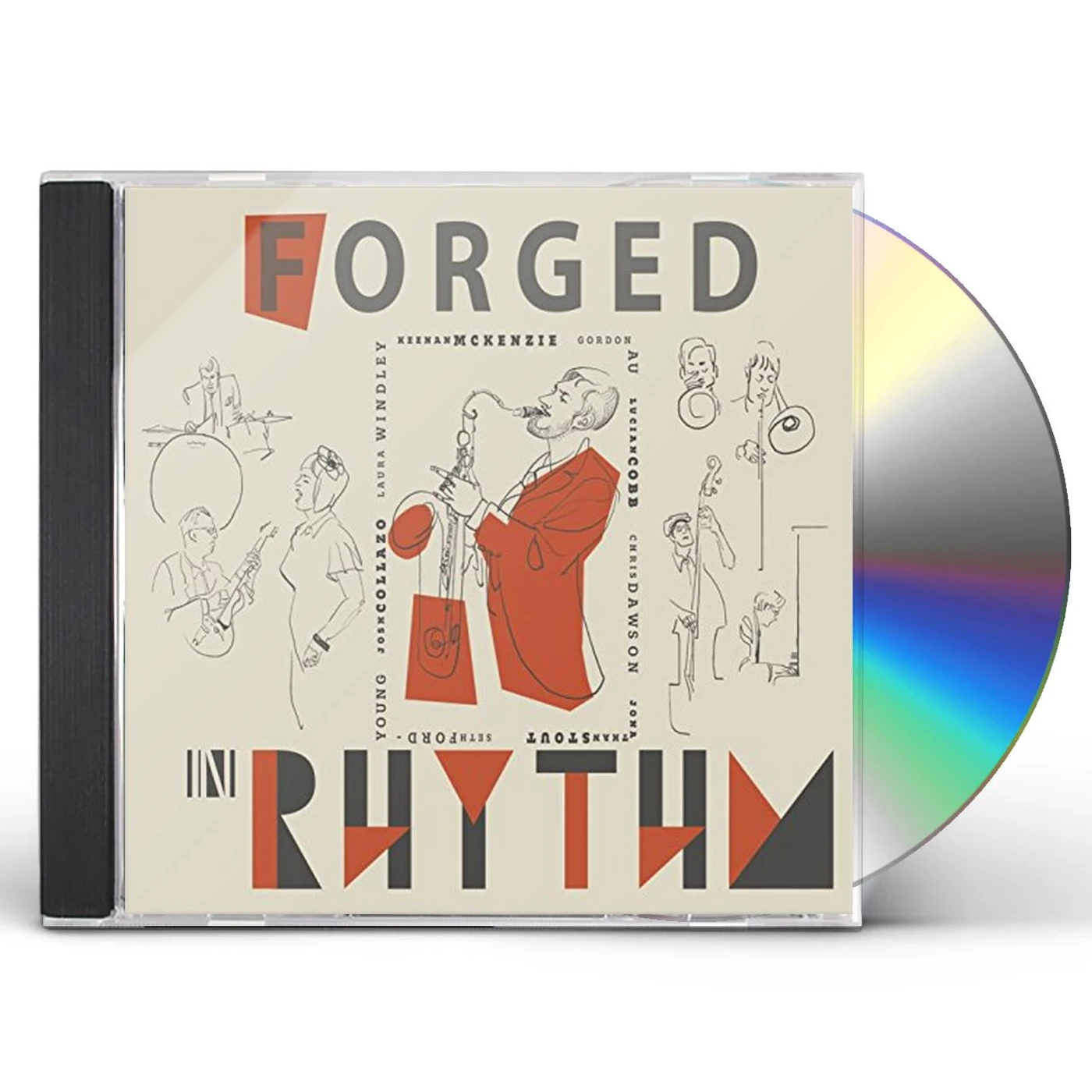 Keenan McKenzie FORGED IN RHYTHM CD