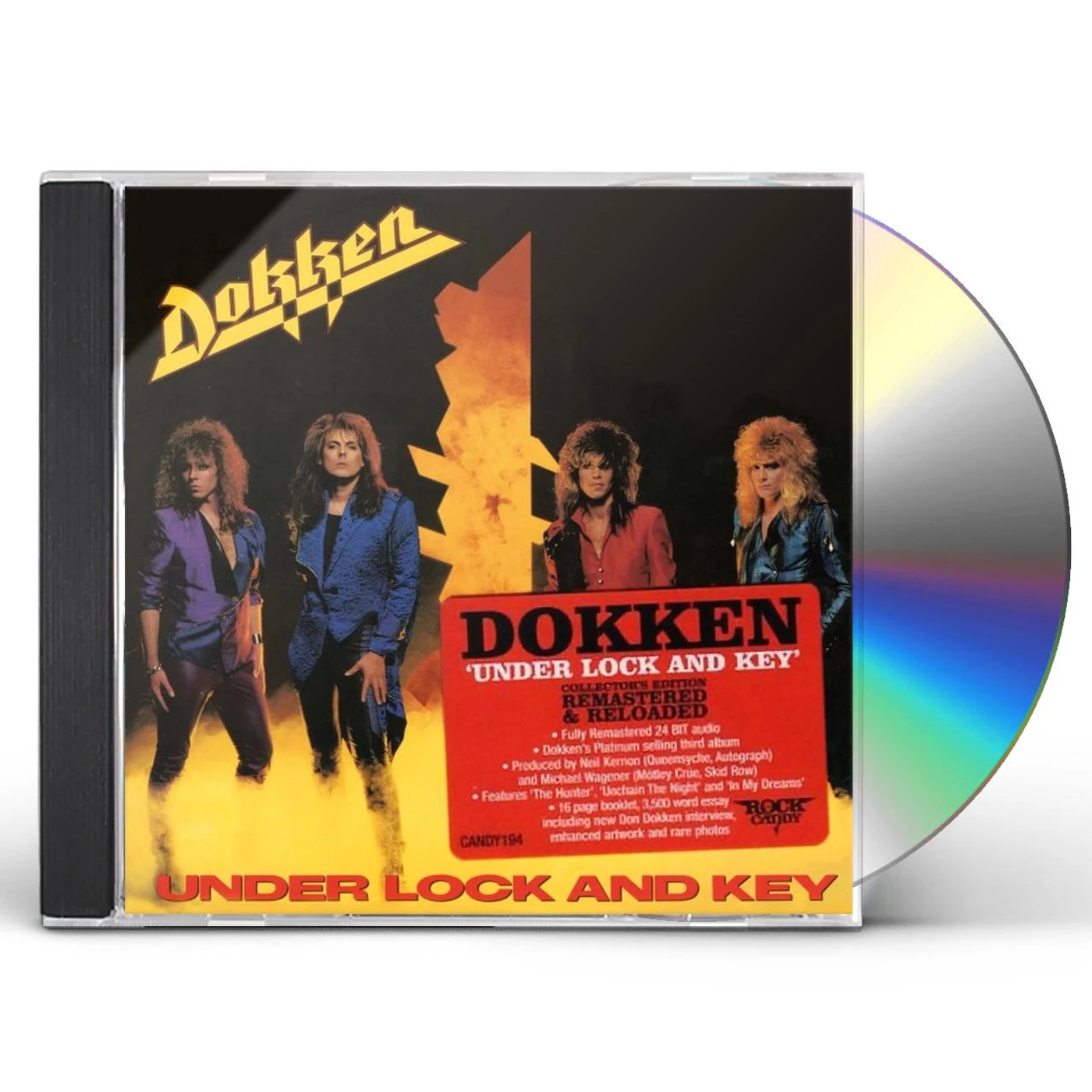 Dokken UNDER LOCK & KEY CD