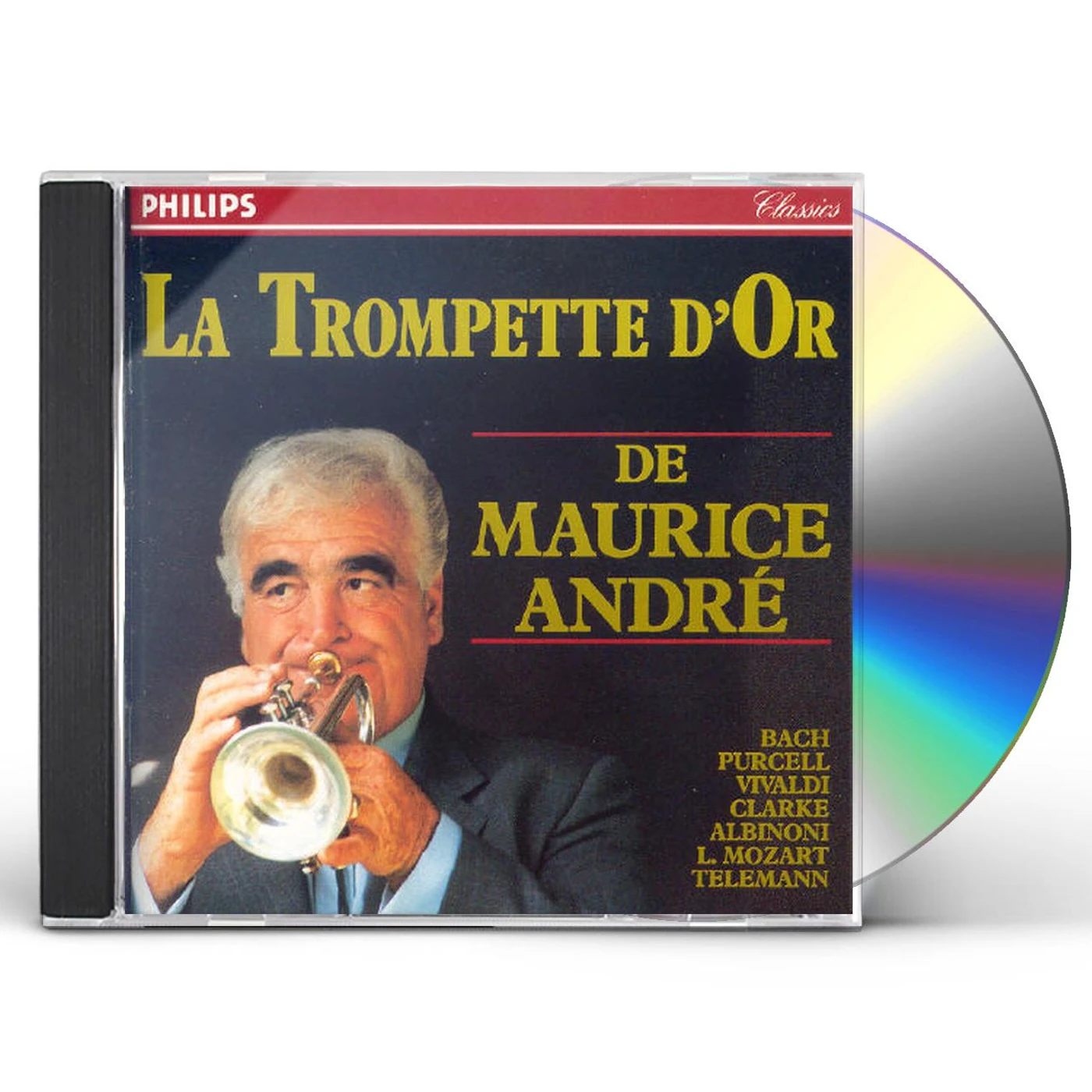 Andre' Maurice OEUVRES BAROQUE POUR TROMPETTE CD