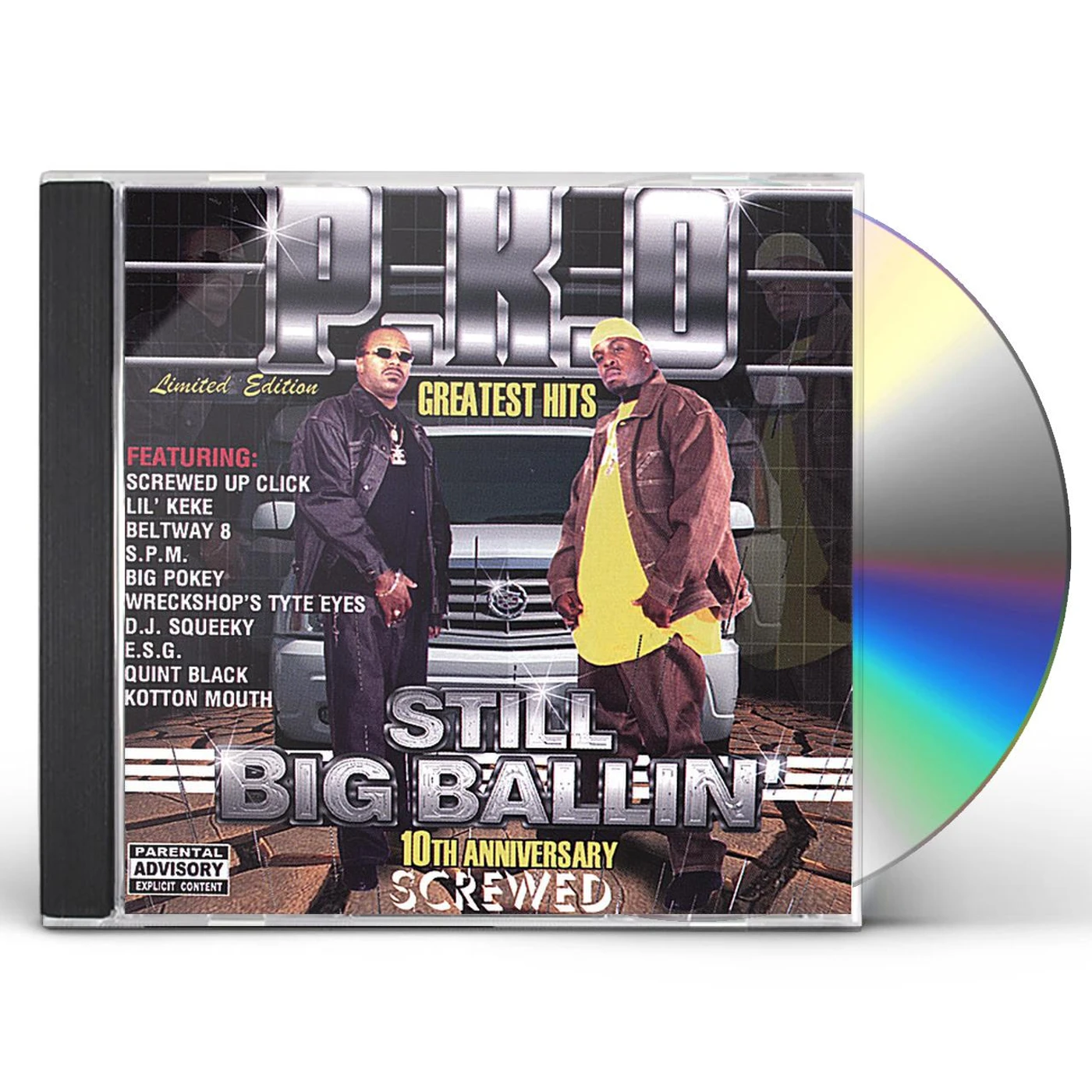 P.K.O. STILL BIG BALLIN': SCREWED CD