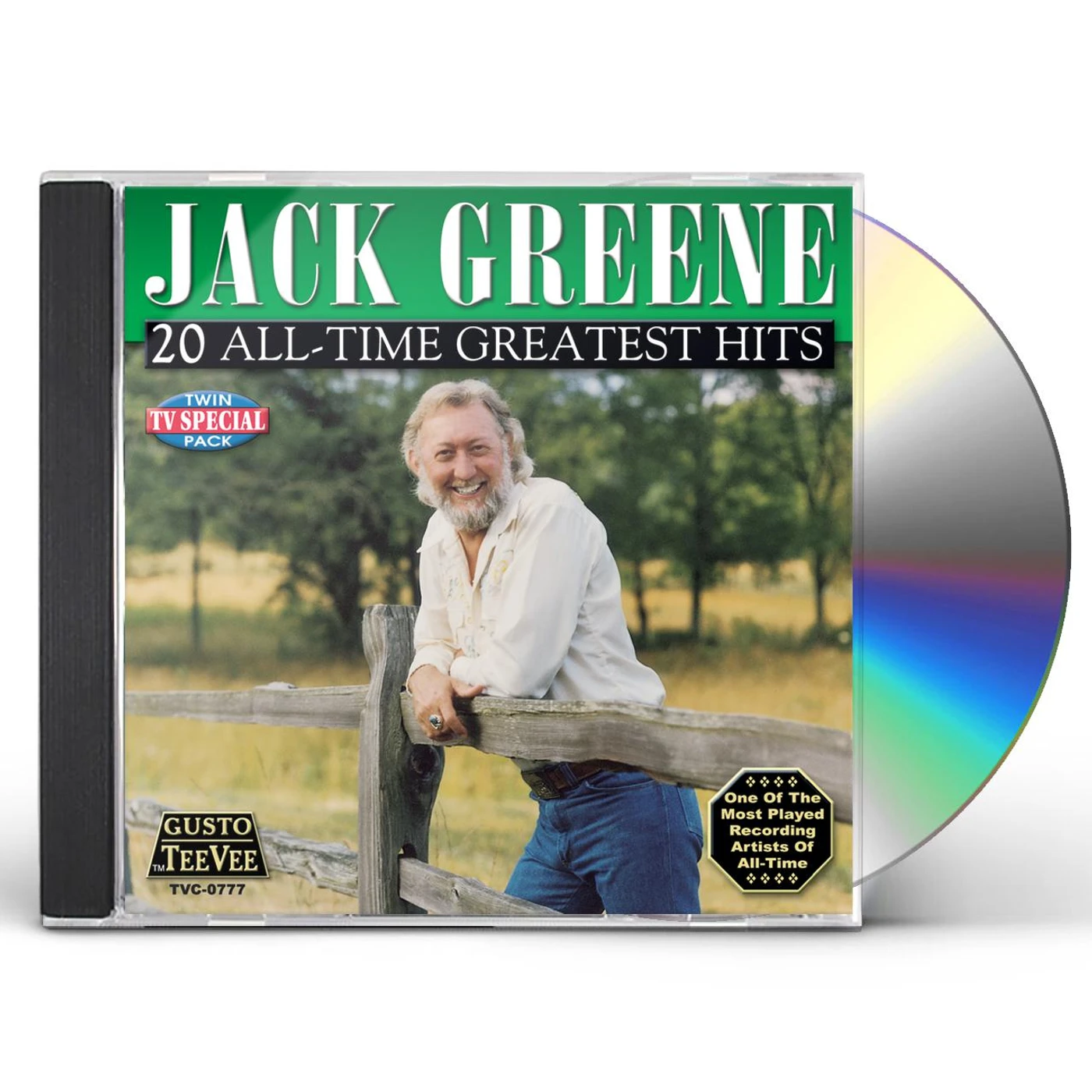 Jack Greene 20 ALL TIME GREATEST HITS CD