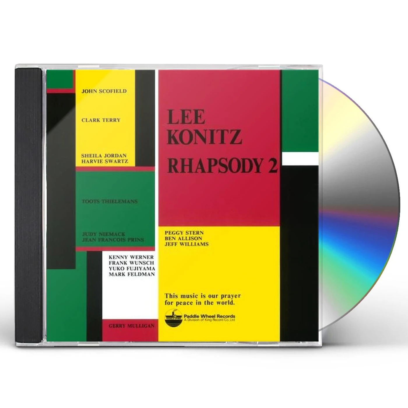 Lee Konitz RHAPSODY 2 CD