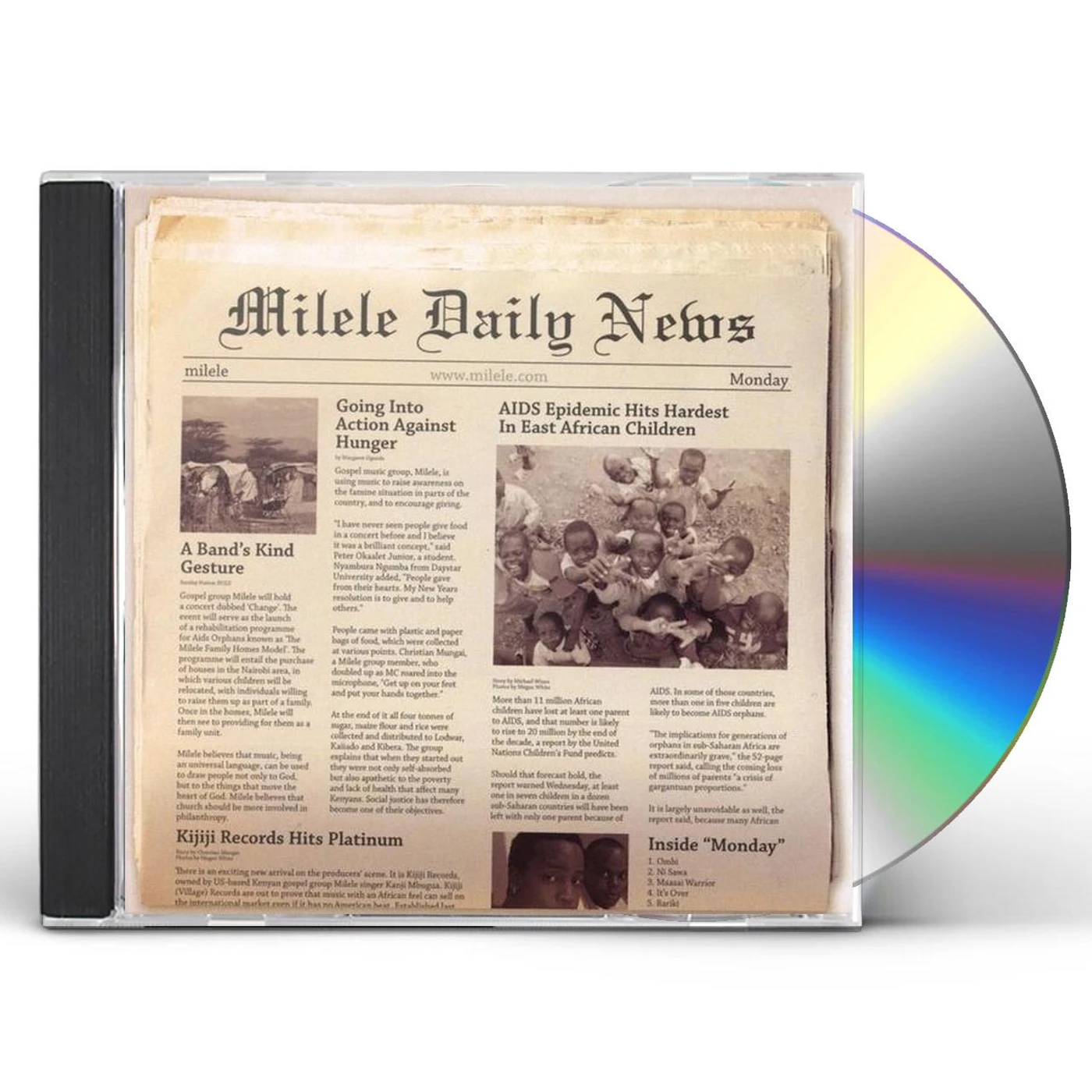 Milele MONDAY CD