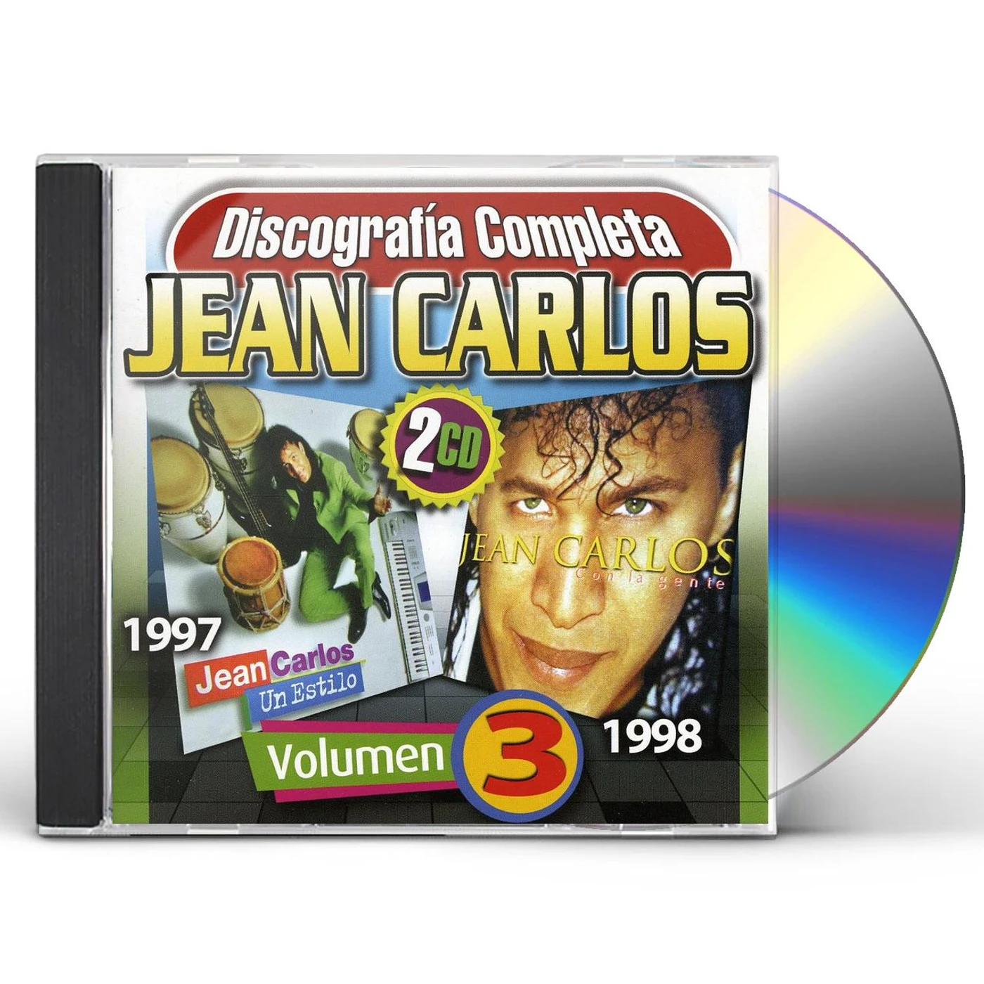 Jean Carlos DISCOGRAFIA COMPLETA 3 CD