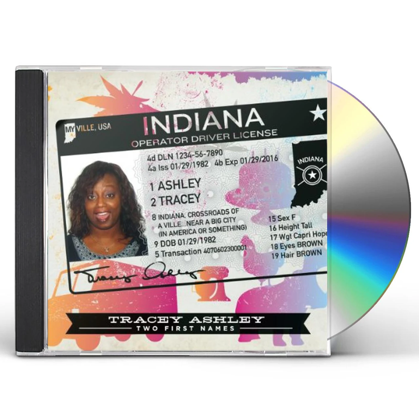Tracey Ashley TWO FIRST NAMES CD