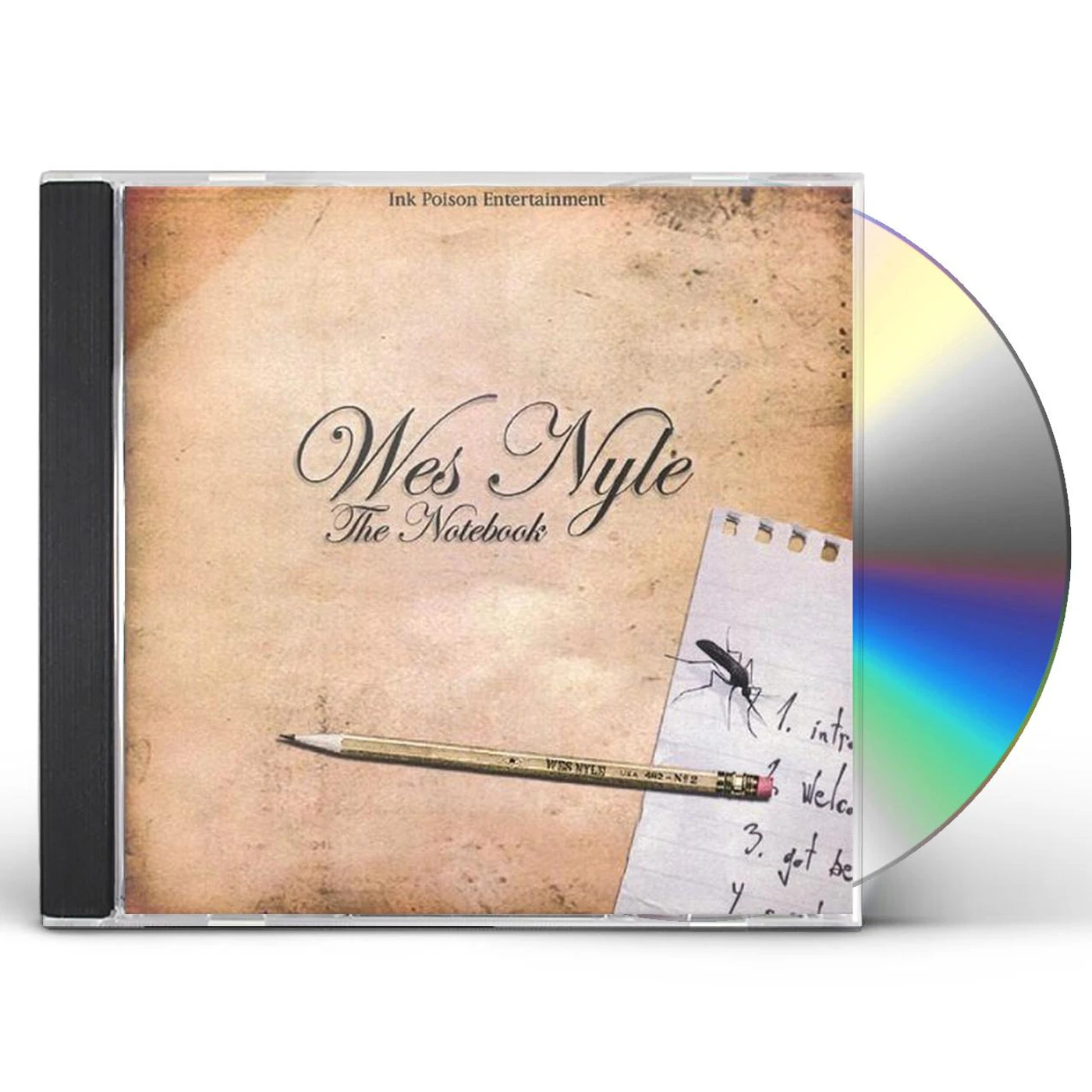 Wes Nyle NOTEBOOK CD