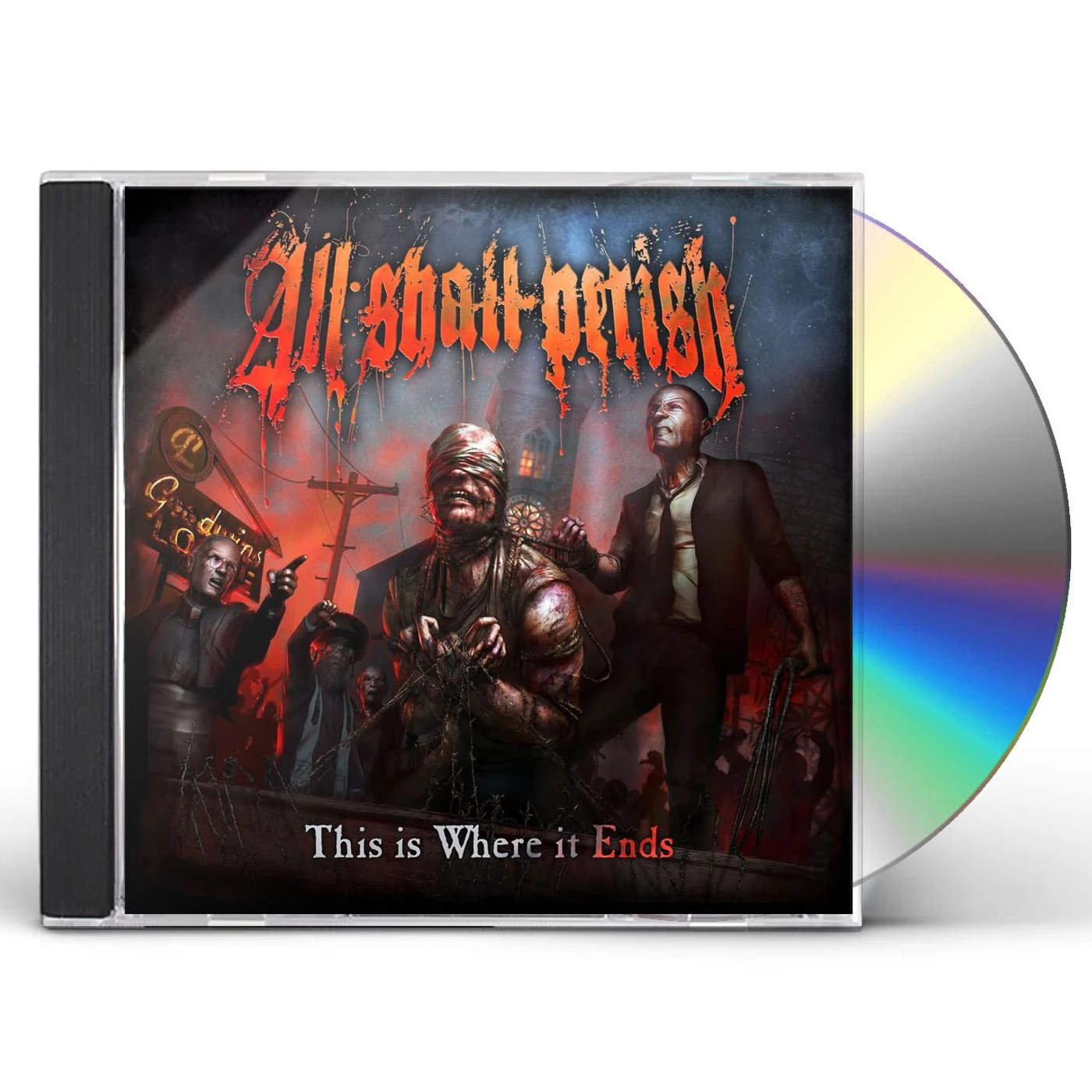All Shall Perish THIS IS WHERE IT ENDS CD