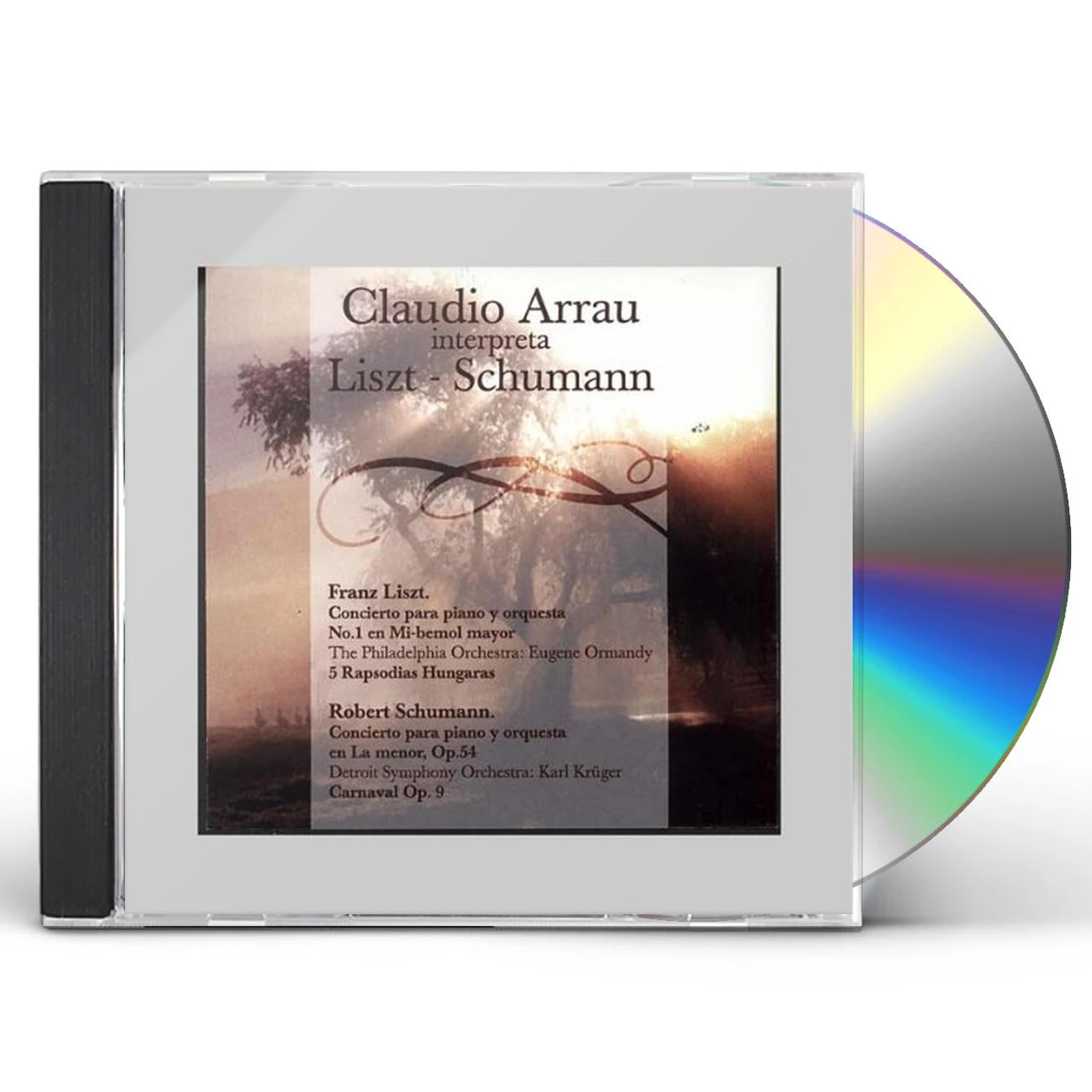 Claudio Arrau INTERPRETA LISZT-SCHUMAN CD