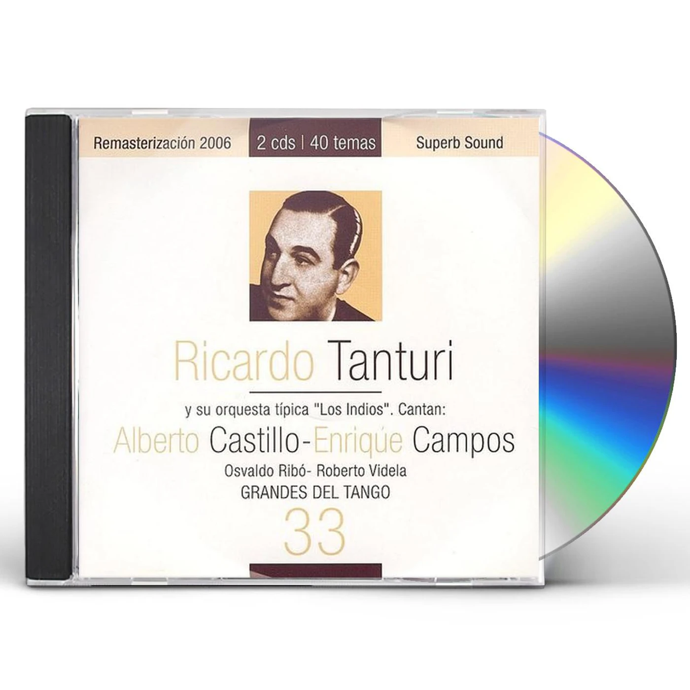Ricardo Tanturi GRANDES DEL TANGO 33 CD