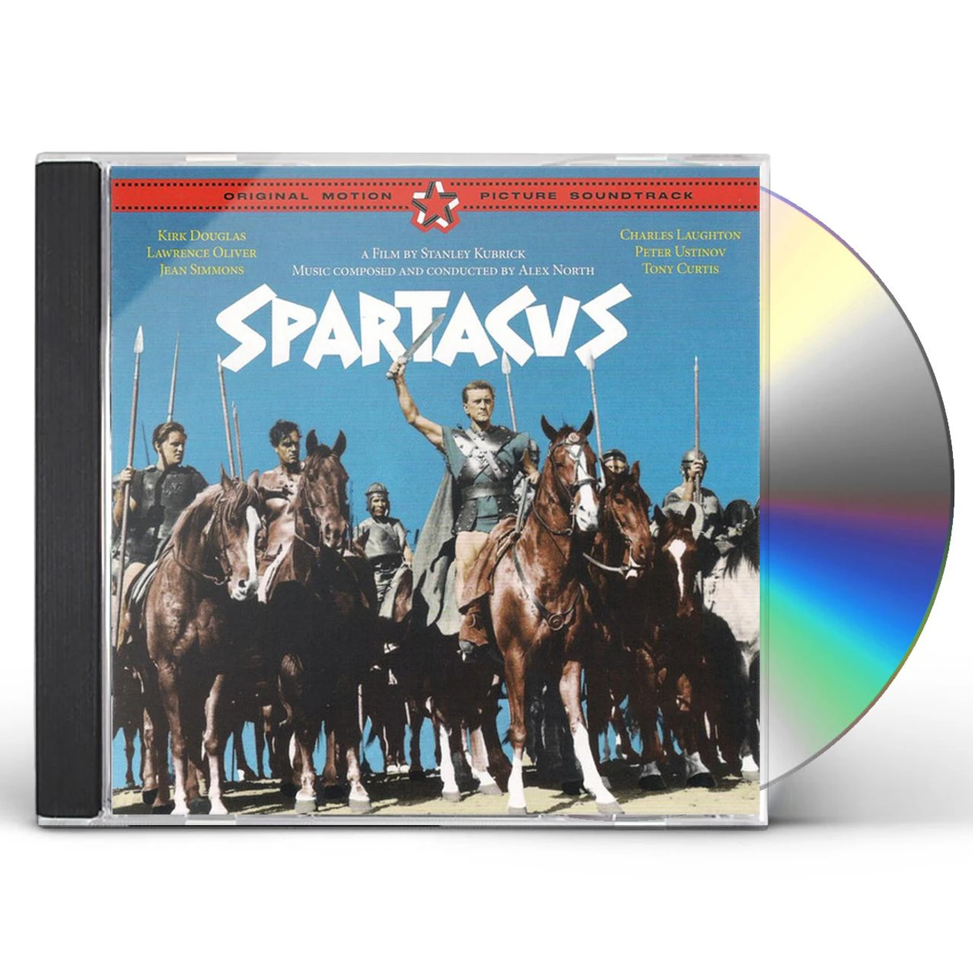 Alex North SPARTACUS Original Soundtrack  (4 BONUS TRACKS/24BT DIGITAL REMASTER) CD