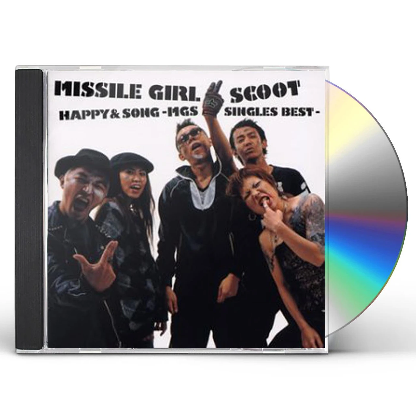 Missile Girl Scoot HAPPY&SONG / MGS SINGLES BEST CD