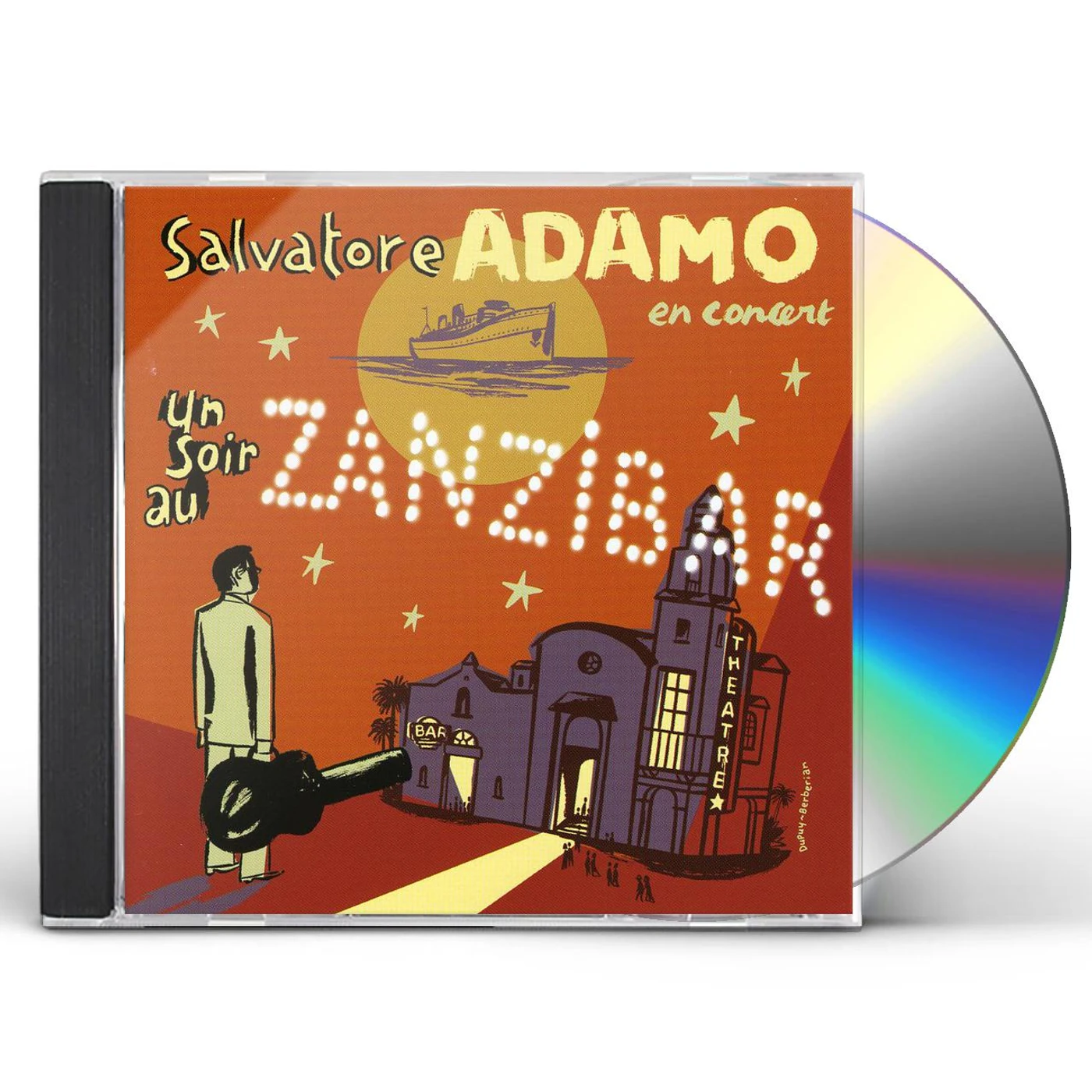 Salvatore Adamo UN SOIR AU ZANZIBAR CD