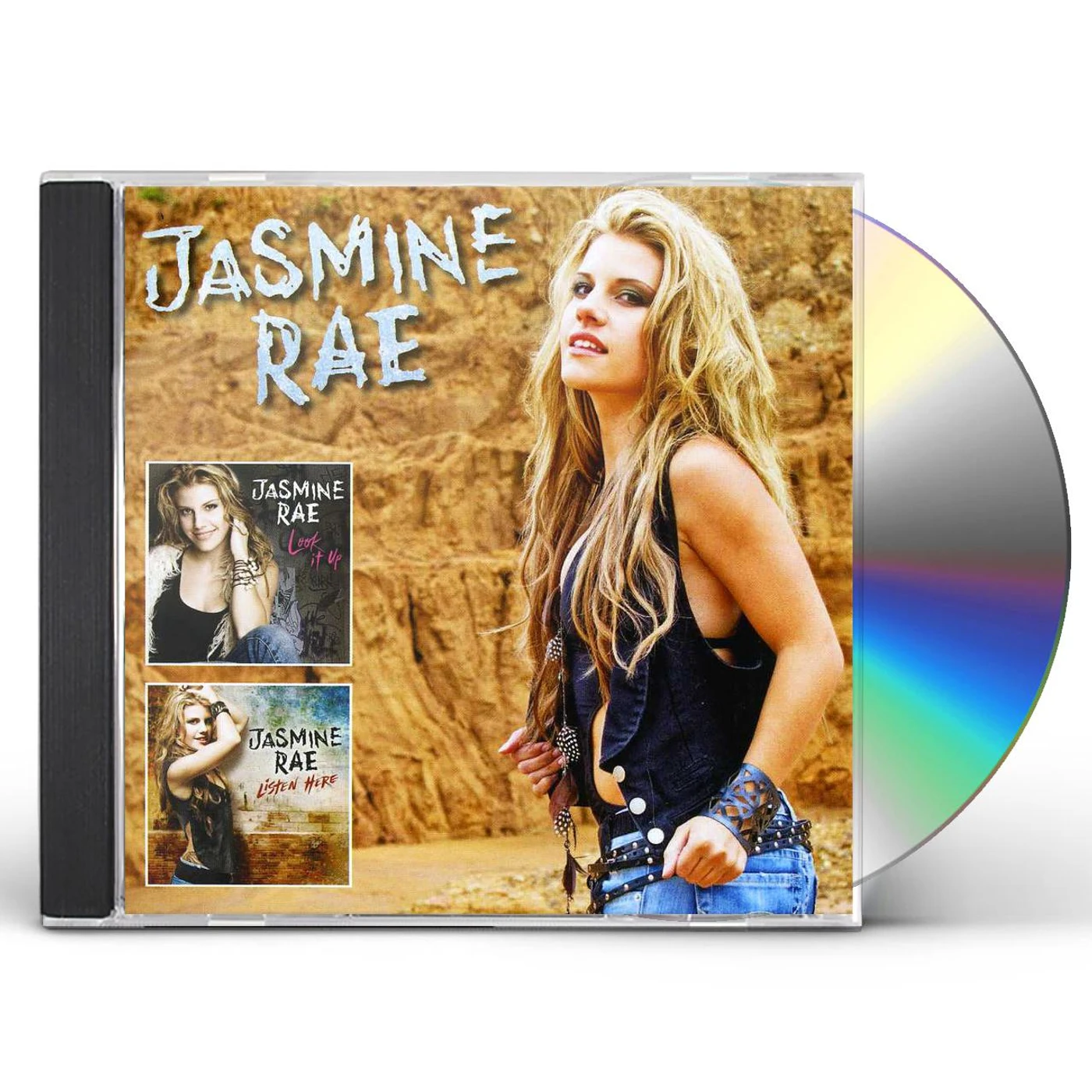 Jasmine Rae LOOK IT UP / LISTEN HERE CD