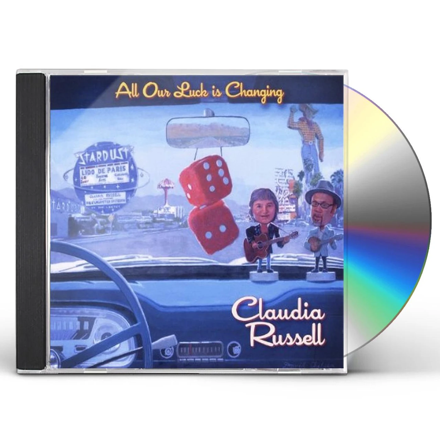 Claudia Russell ALL OUR LUCK IS CHANGING CD