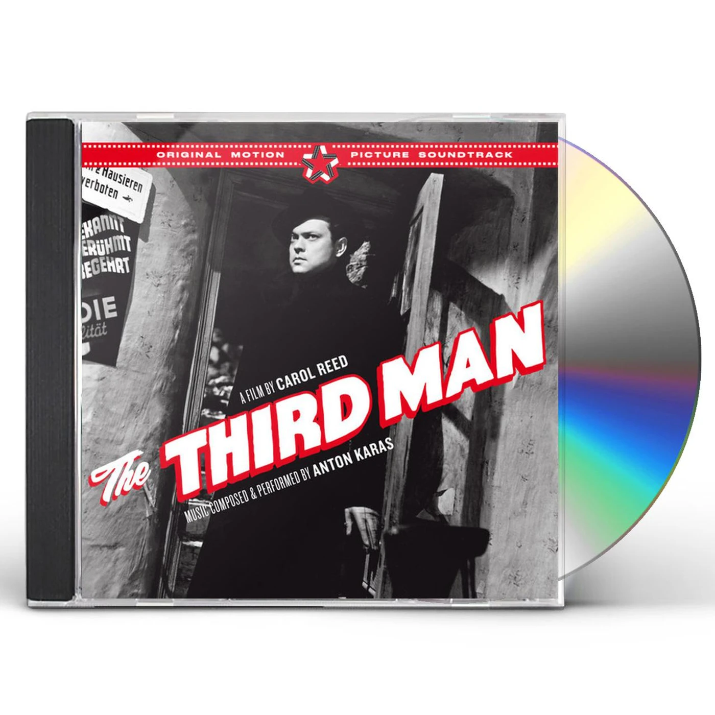 Anton Karas THIRD MAN (CLASSIC OST+STUDIO RECORDINGS/6 BONUS TRACKS) (24BIT REMASTER) CD