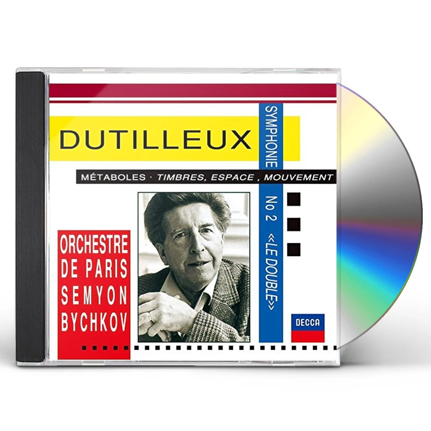 Semyon Bychkov DUTILLEUX: SYMPHONY NO. 2 CD