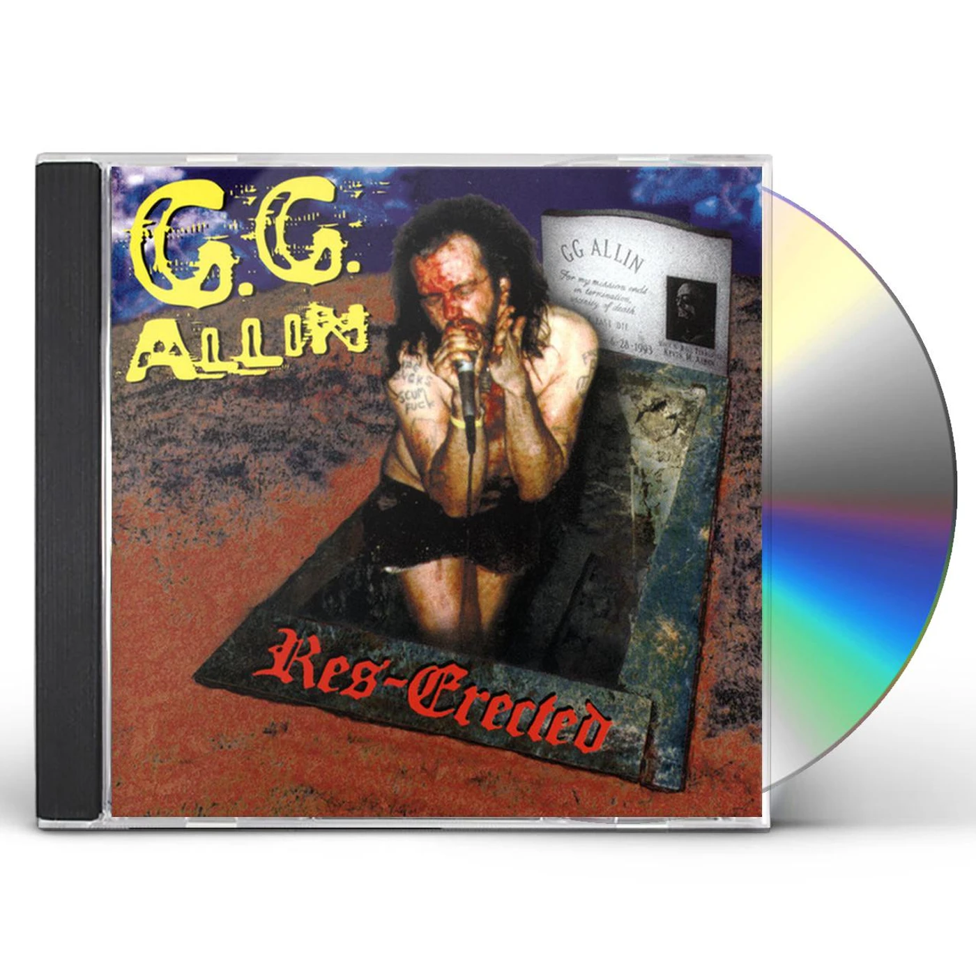GG Allin RES-ERECTED CD