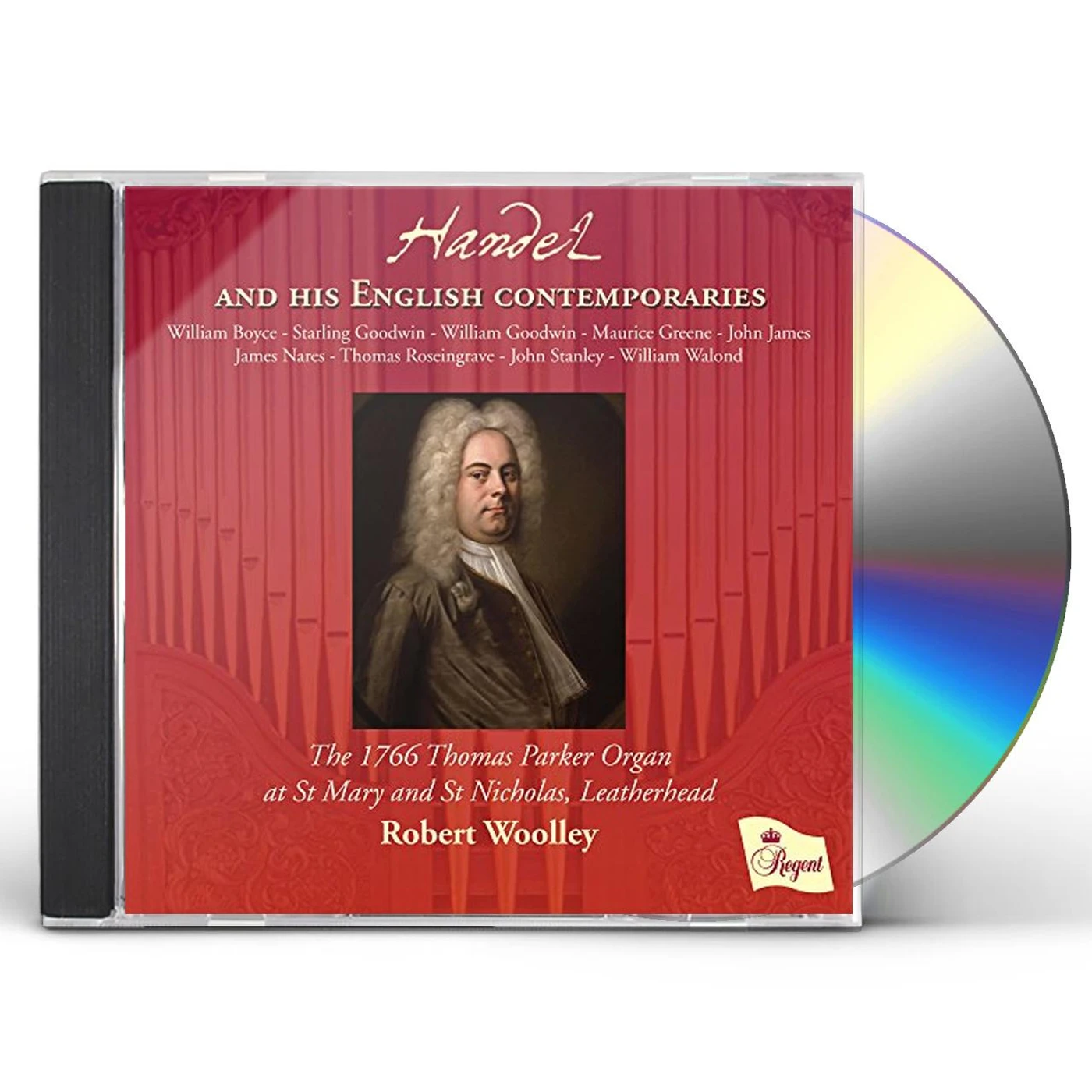 Robert Woolley HANDEL & HIS ENGLISH CONTEMPORARIES CD