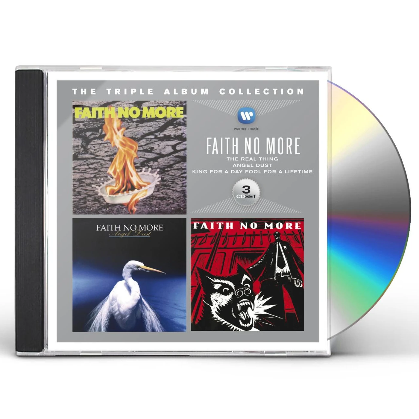 Faith No More REAL THING / ANGEL DUST / KING FOR A DAY CD