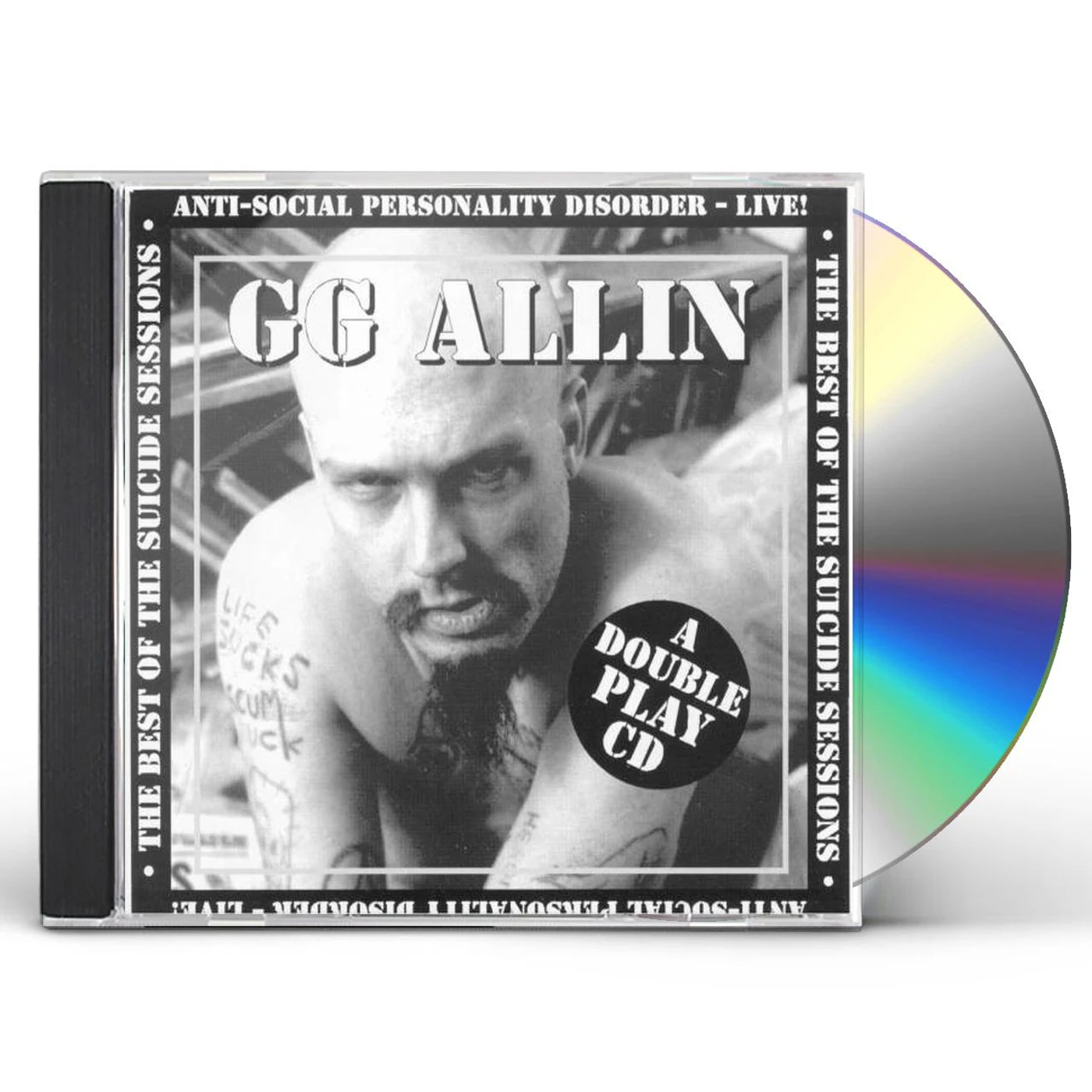 GG Allin SUICIDE SESSIONS-BEST OF CD