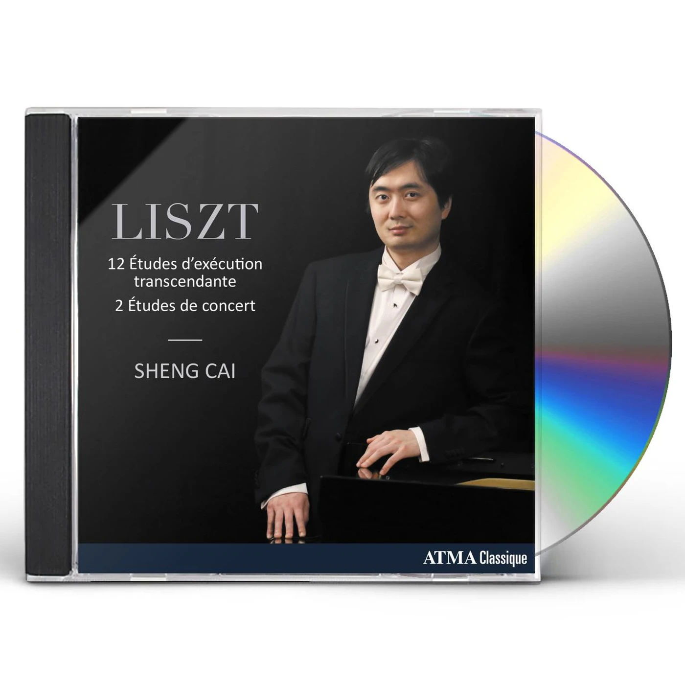 Sheng Cai LISZT: 12 ETUDES D'EXECUTION TRANSCENDANTE, S. 139; 2 ETUDES DE CONCERT, S. 145 CD