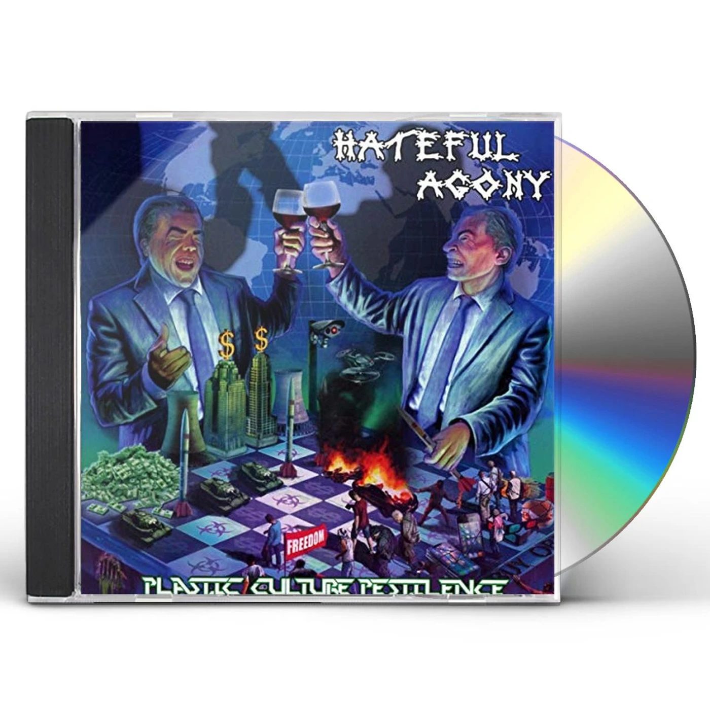 Hateful Agony PLASTIC CULTURE PESTILENCE CD