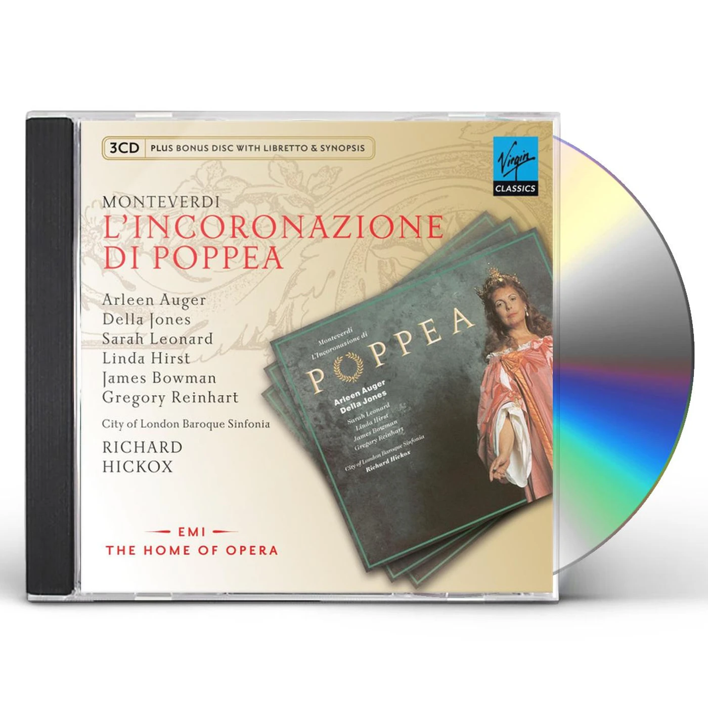 Richard Hickox MONTEVERDI: L'INCORONAZIONE DI CD