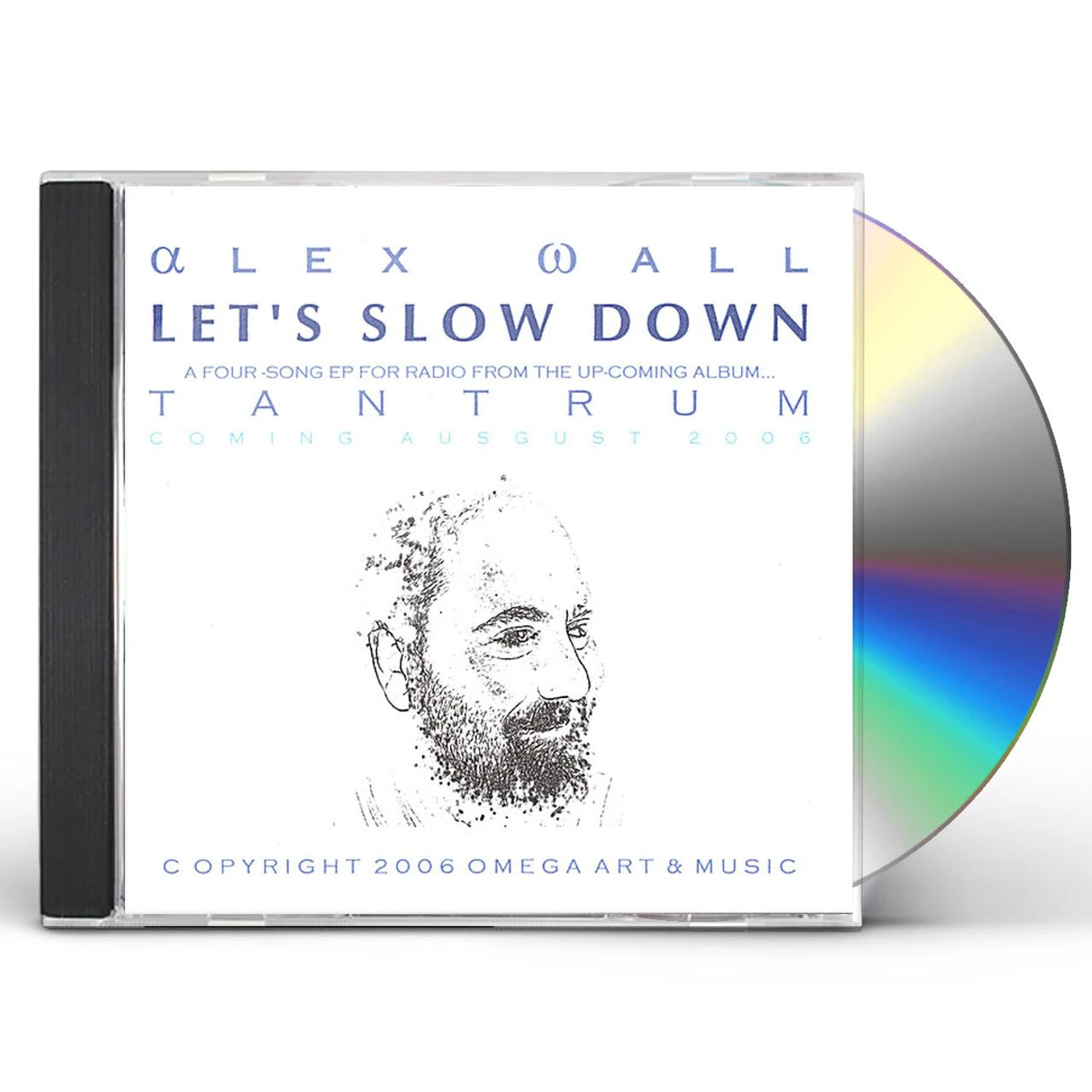 Alex Wall LET'S SLOW DOWN CD