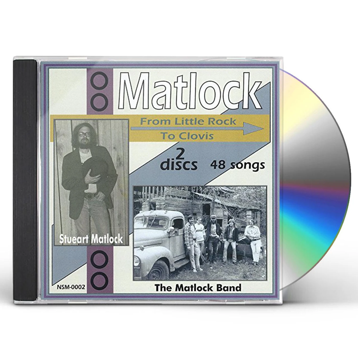 Stueart Matlock FROM LITTLE ROCK TO CLOVIS CD