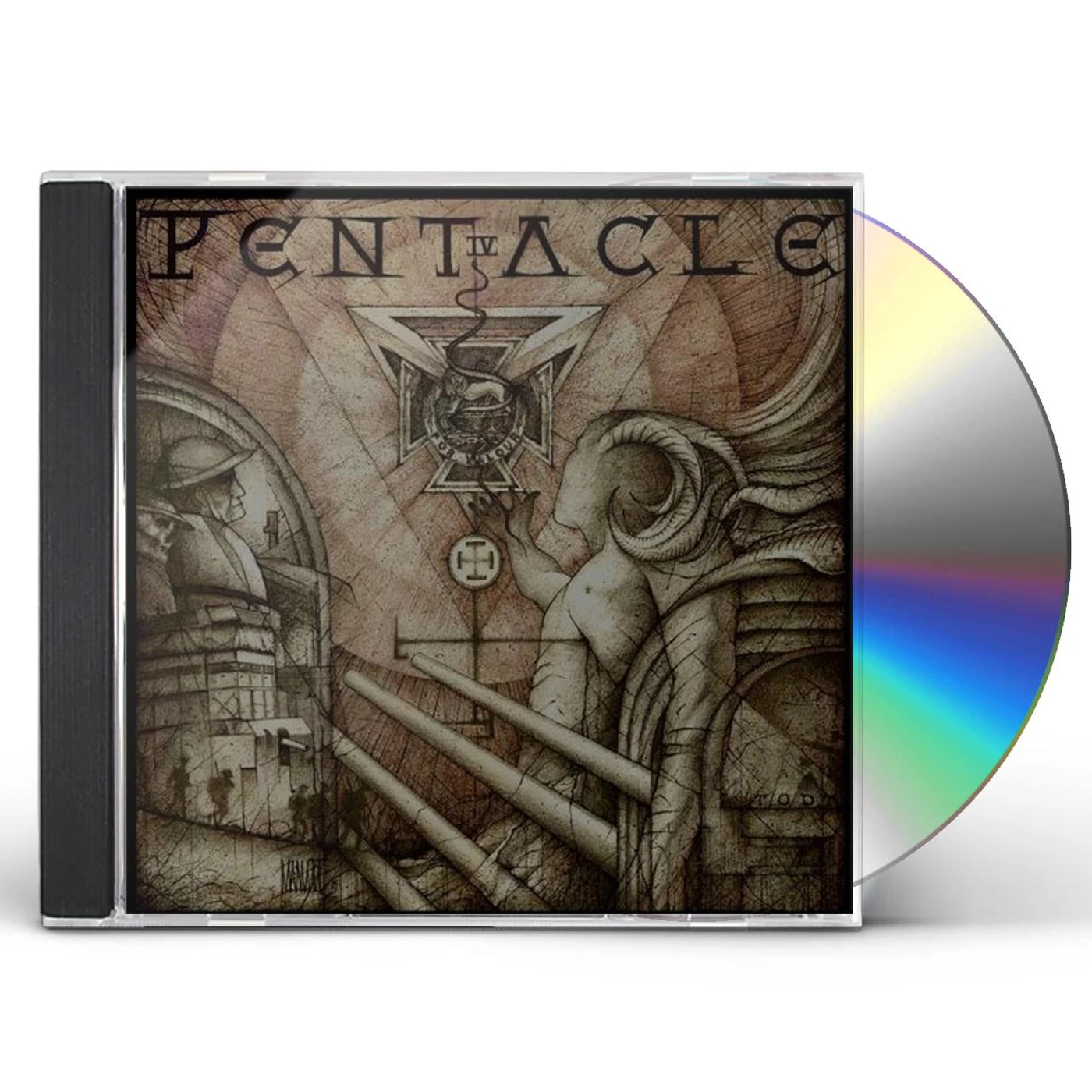 Pentacle UNDER THE BLACK CROSS CD