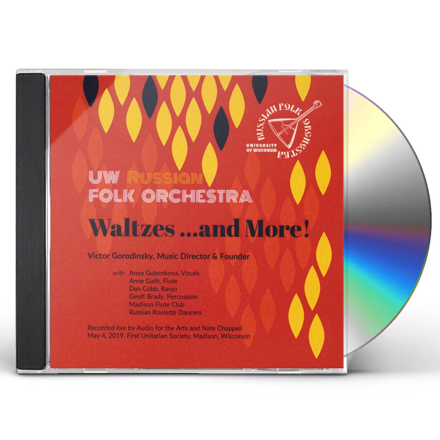 University Of Wisconsin Russian Folk Orchestra WALTZES & MORE CD