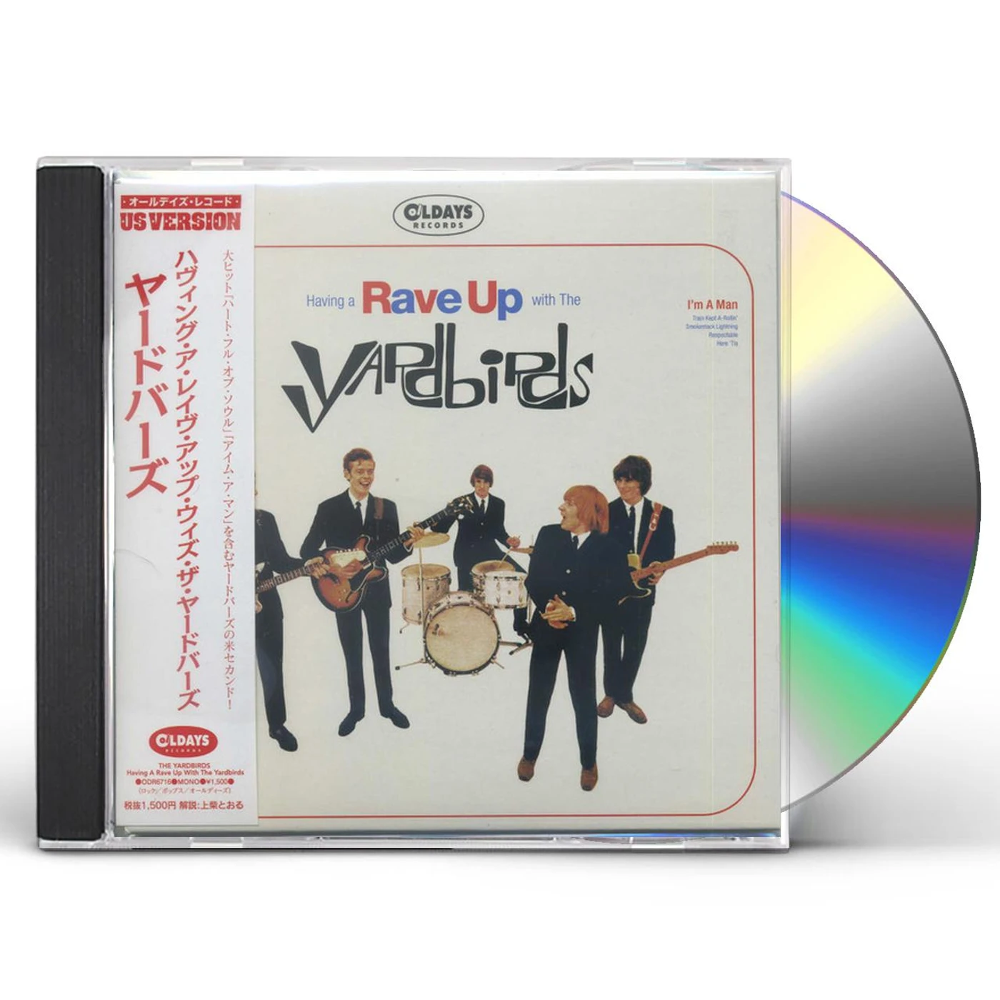 HAVING A RAVE UP WITH THE YARDBIRDS CD