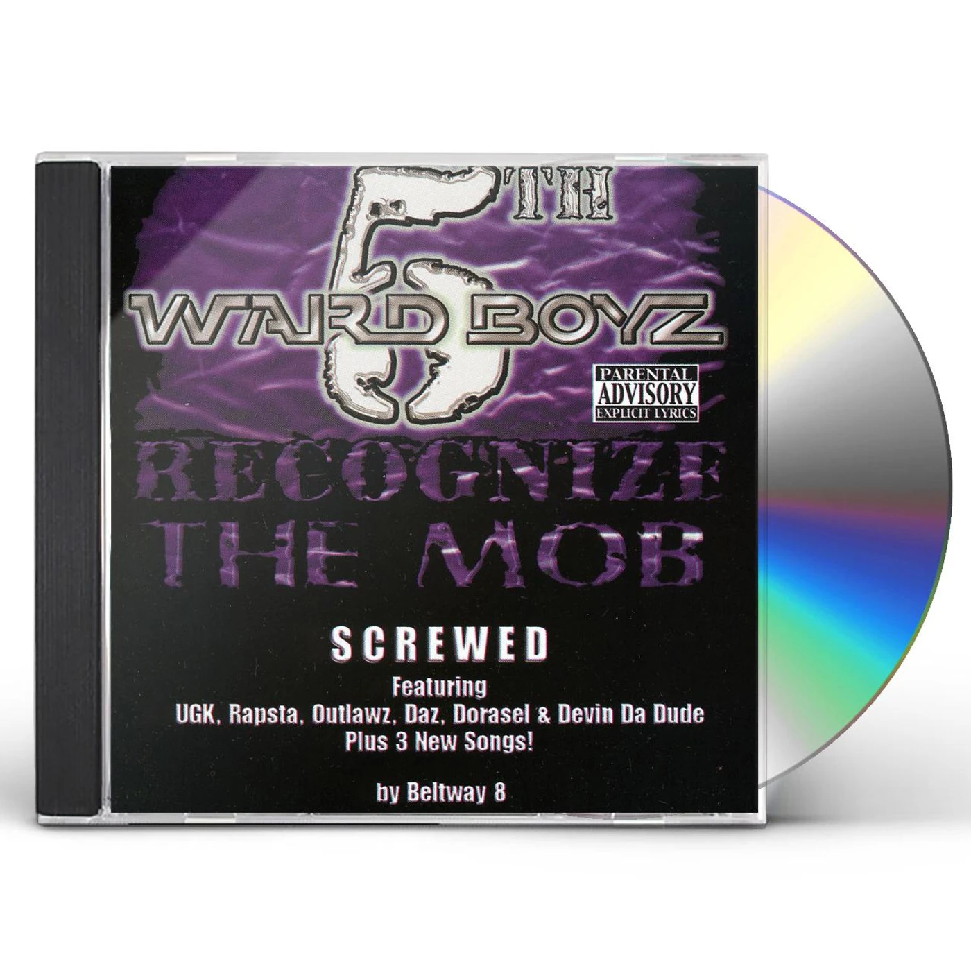 5th Ward Boyz RECOGNIZE THA MOB CD