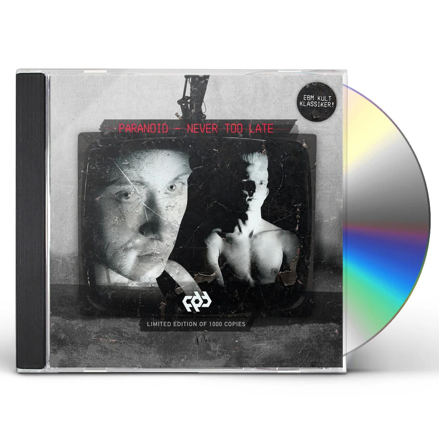 Paranoid NEVER TOO LATE CD