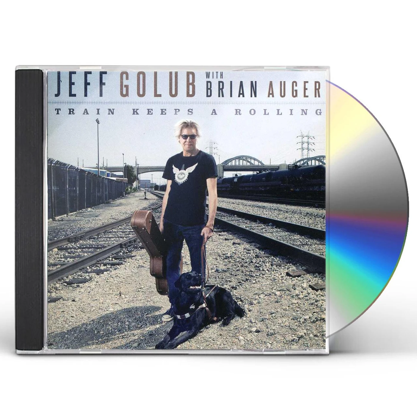Jeff Golub TRAIN KEEPS A ROLLING CD