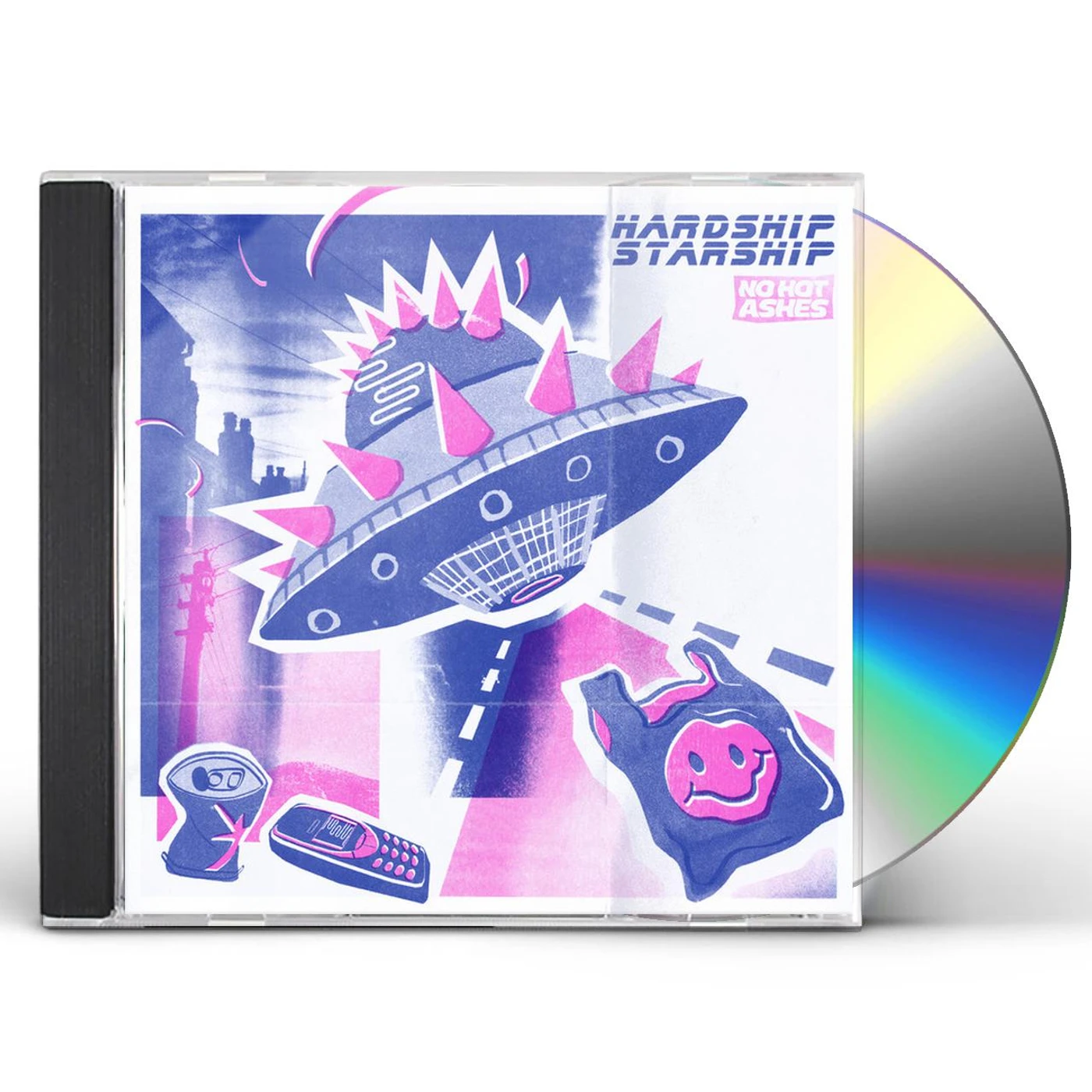 No Hot Ashes HARDSHIP STARSHIP CD