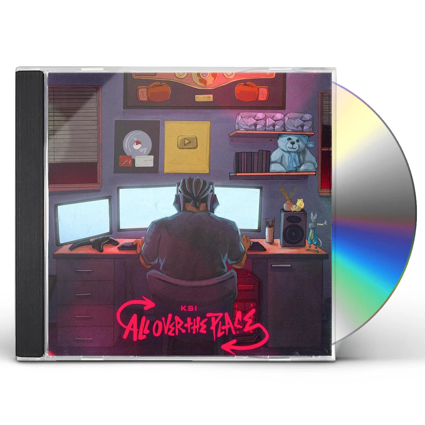 KSI ALL OVER THE PLACE CD