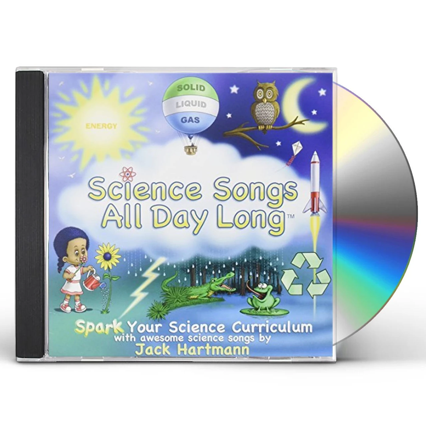Jack Hartmann SCIENCE SONGS ALL DAY LONG CD