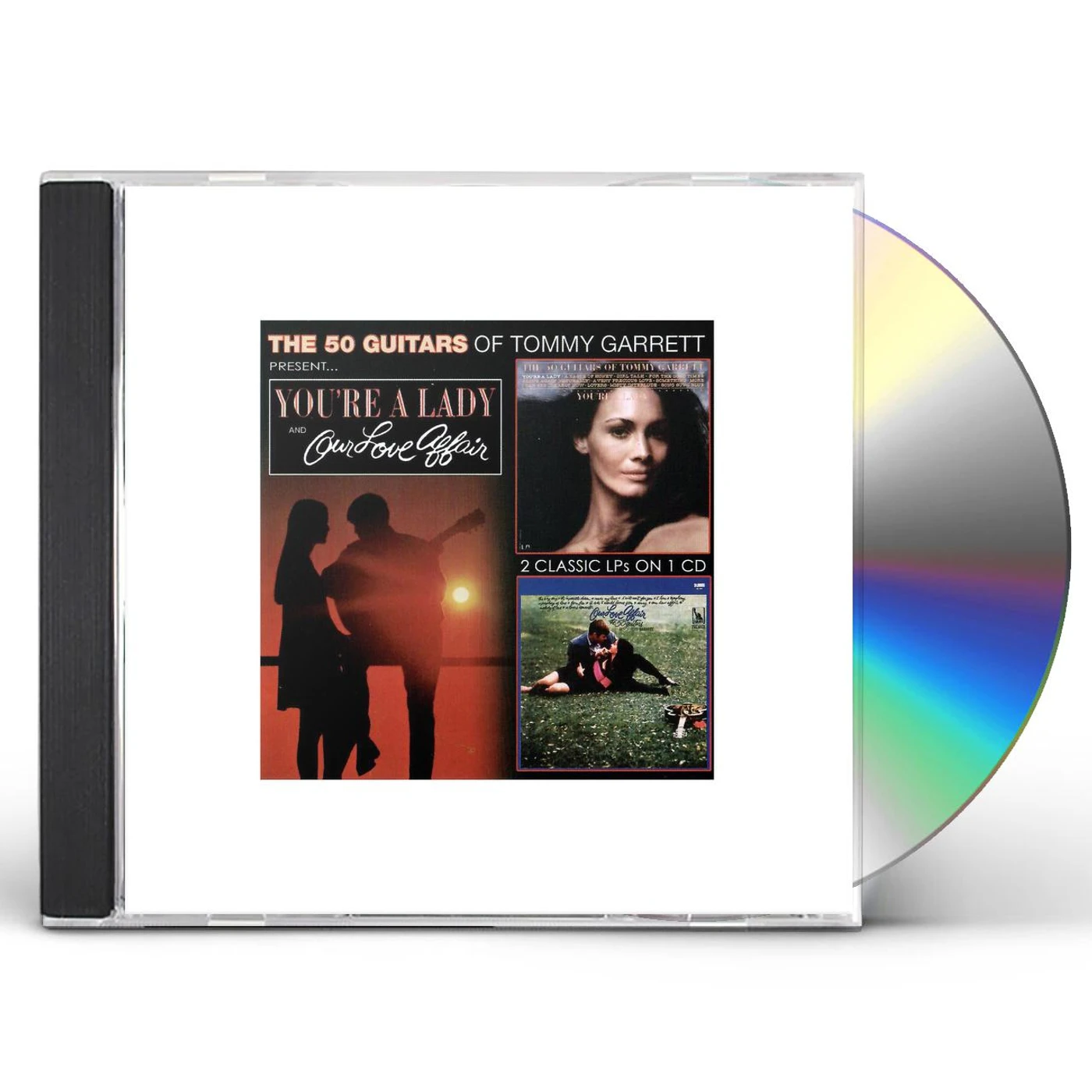 Tommy Garrett YOU'RE A LADY & OUR LOVE AFFAIR CD