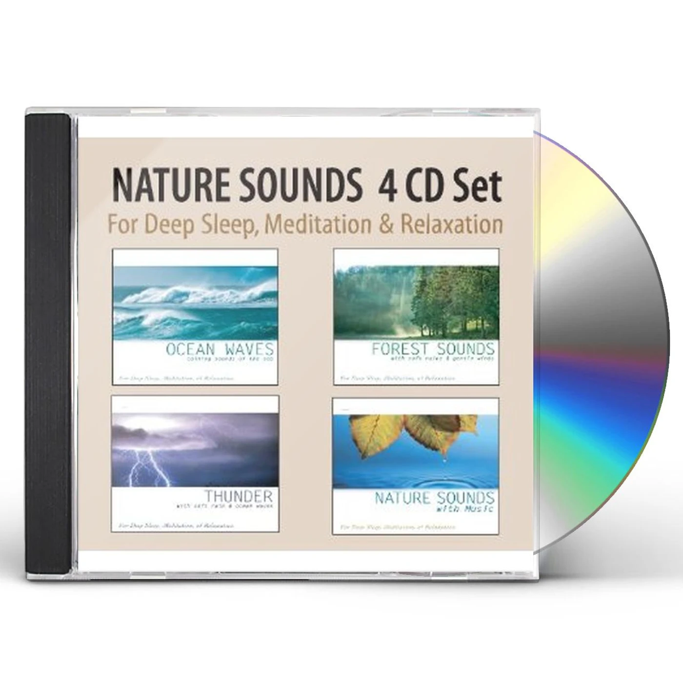 Robbins Island Music Group NATURE SOUNDS 4 ALBUM SET: OCEAN WAVES/FOREST SO CD