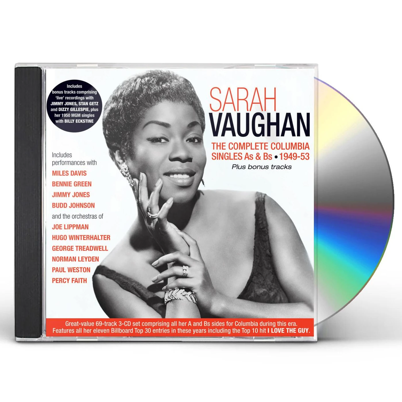 Sarah Vaughan COMPLETE COLUMBIA SINGLES AS & BS 1949-53 CD