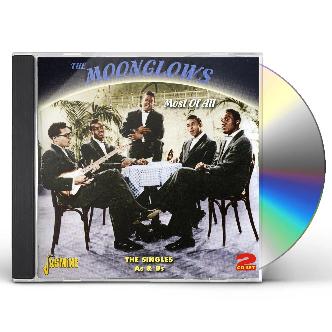 The Moonglows MOST OF ALL-SINGLES A & BS CD